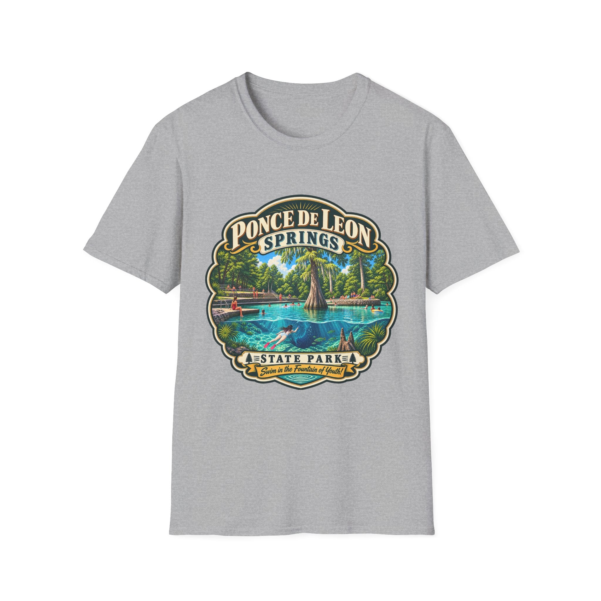 Ponce De Leon- Retro Tee