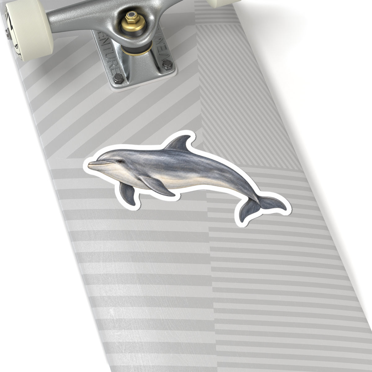 Dolphin Kiss-Cut Sticker — Realistic Decal