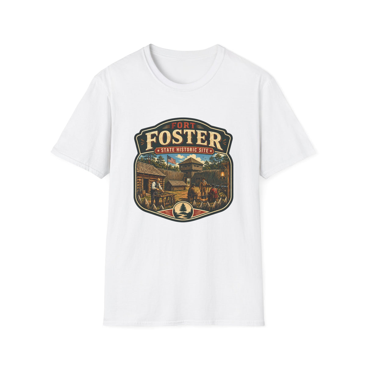 Fort Foster — Retro Tee