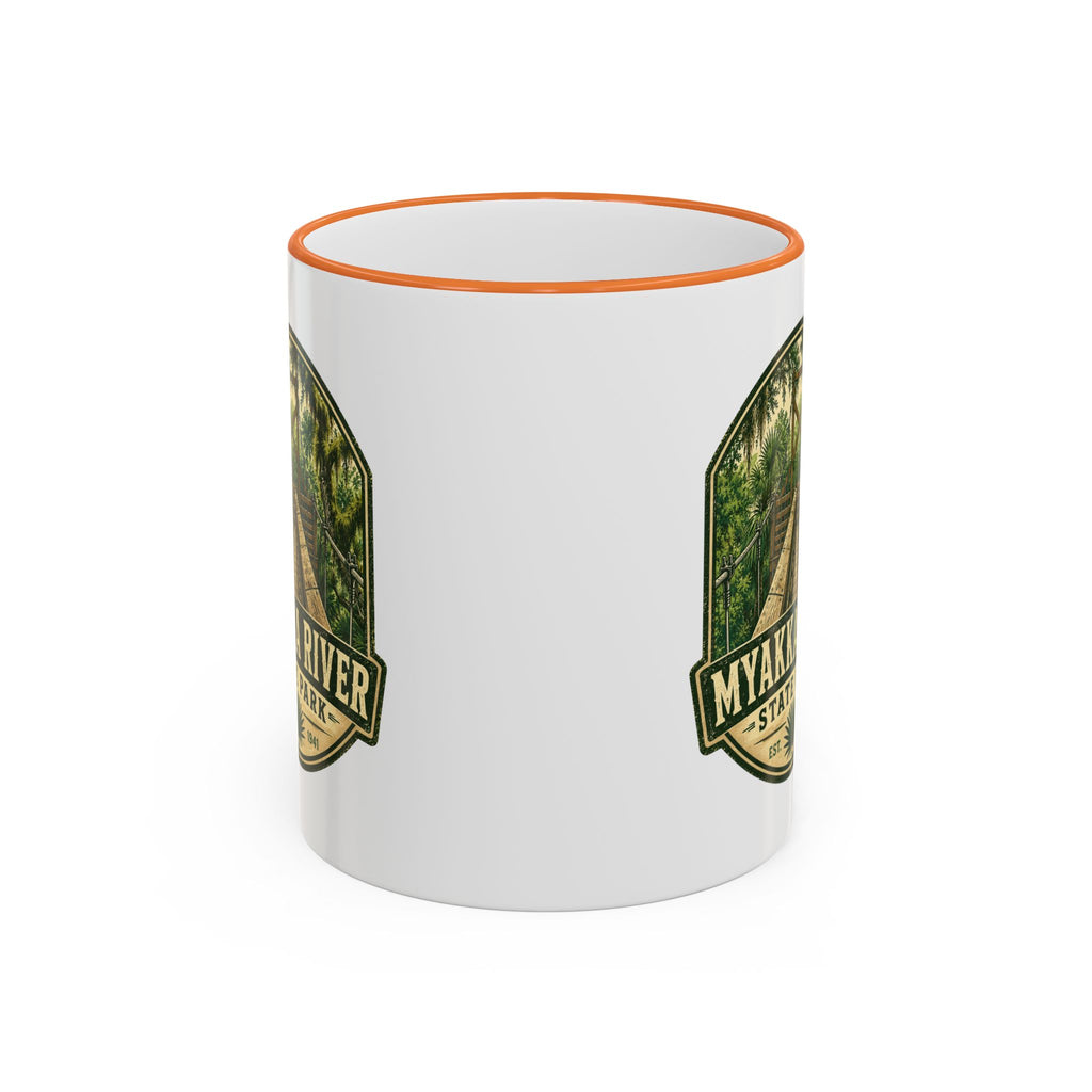 Myakka River Vintage Mug — Accent Rim & Handle 11oz/15oz