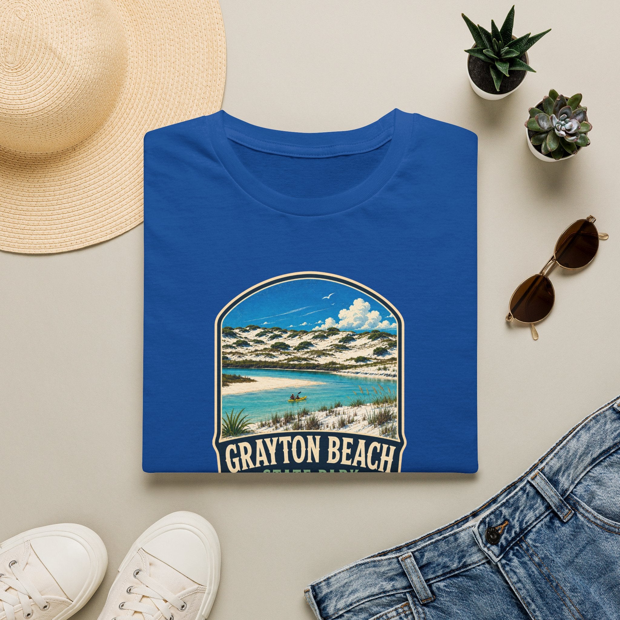 Grayton Beach — Retro Tee