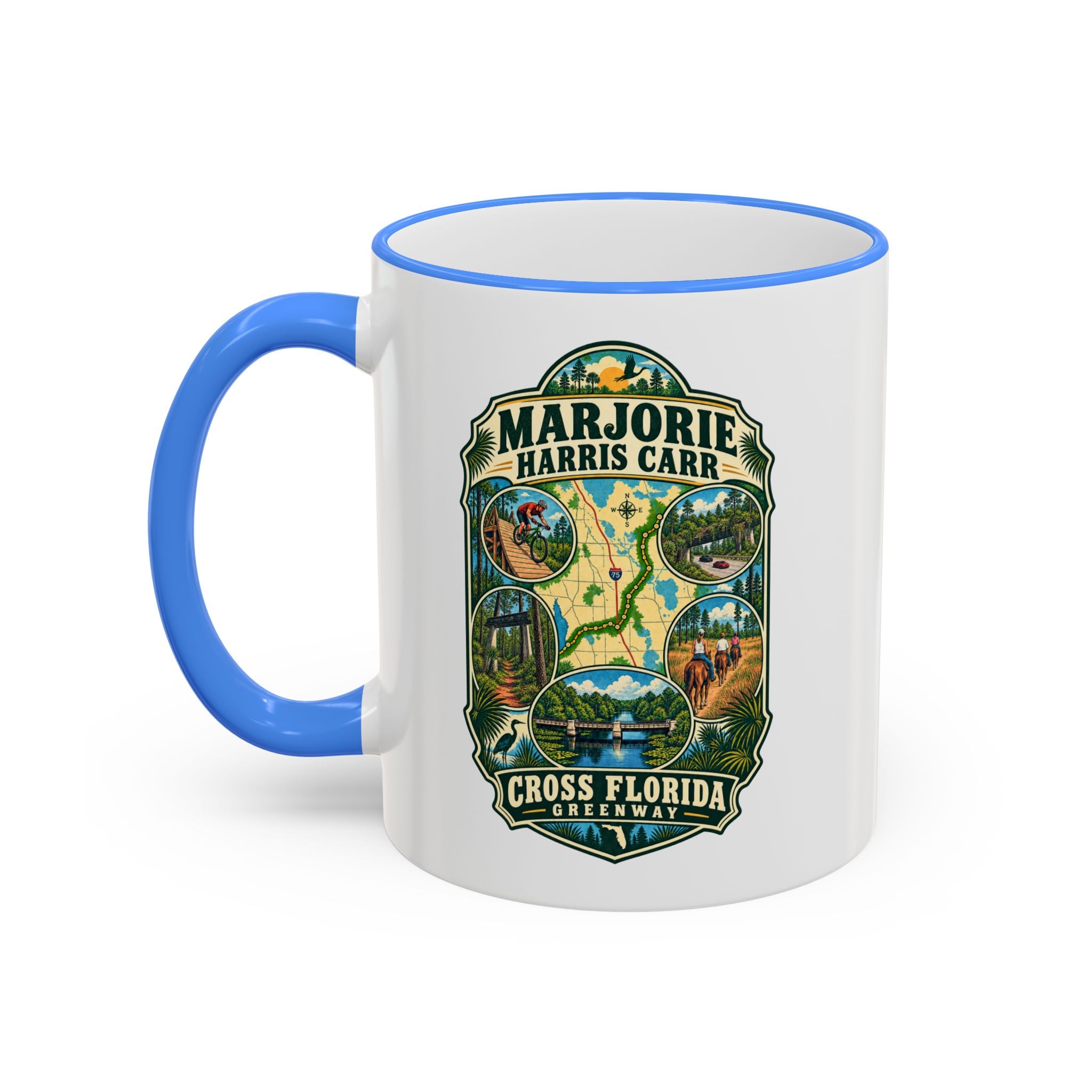 Marjorie Harris Carr Greenway Accent Rim & Handle 11oz/15oz