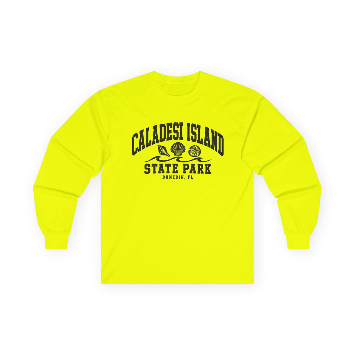 Caladesi Island State Park Vintage Logo- Long Sleeve Tee