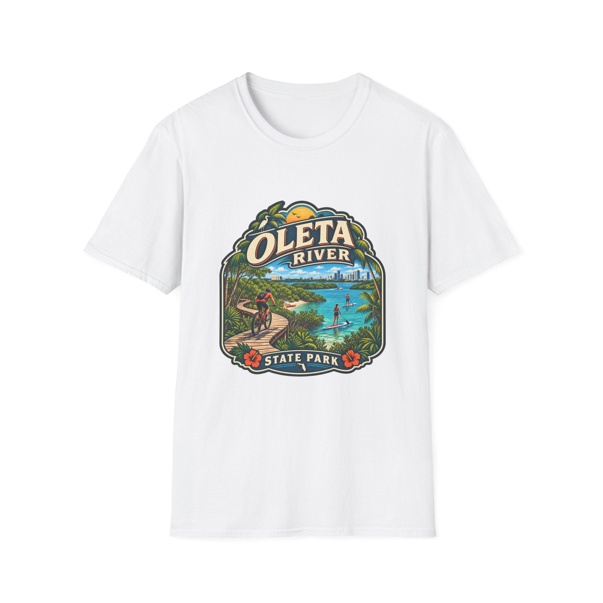 Oleta River- Retro Tee