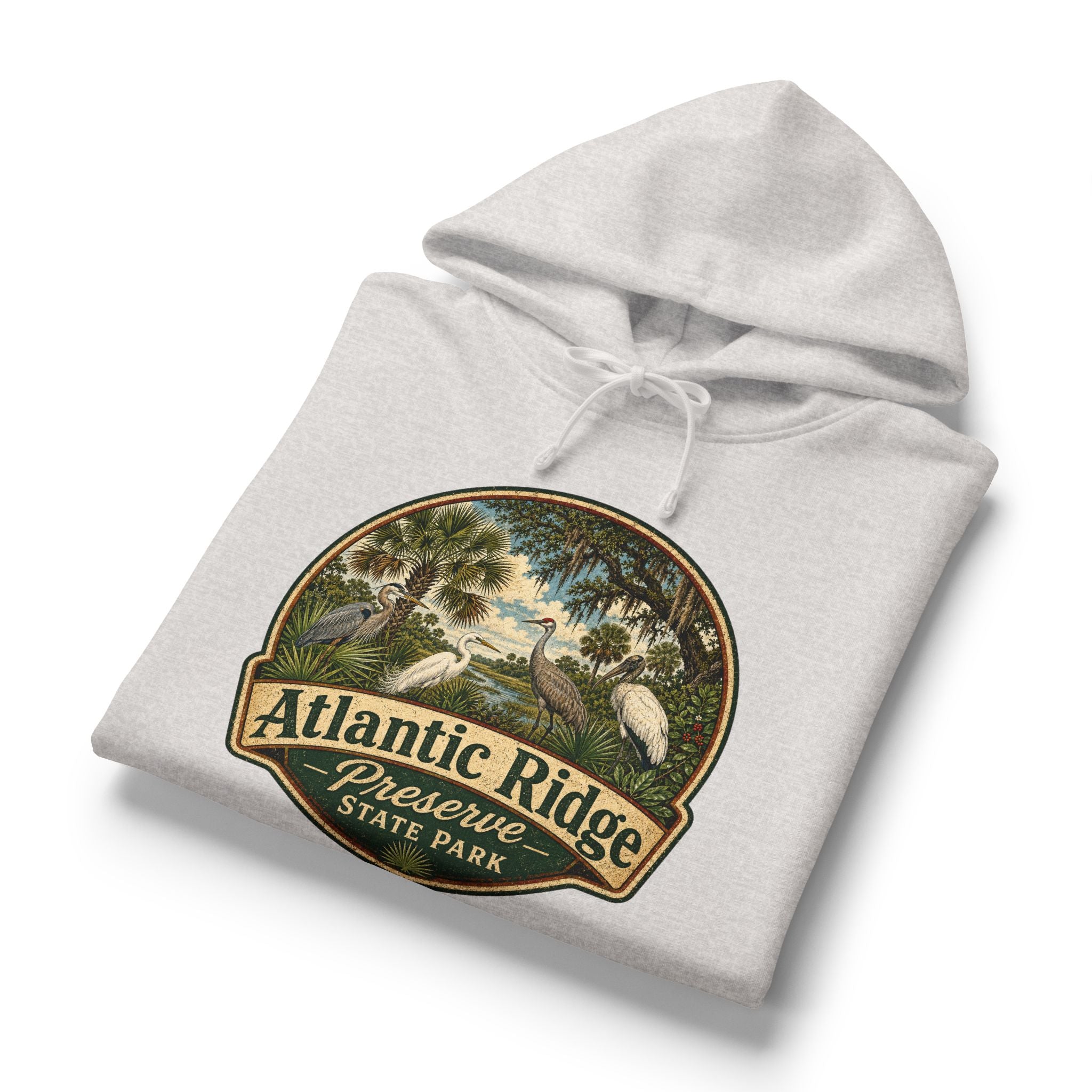 Atlantic Ridge — Vintage Hoodie