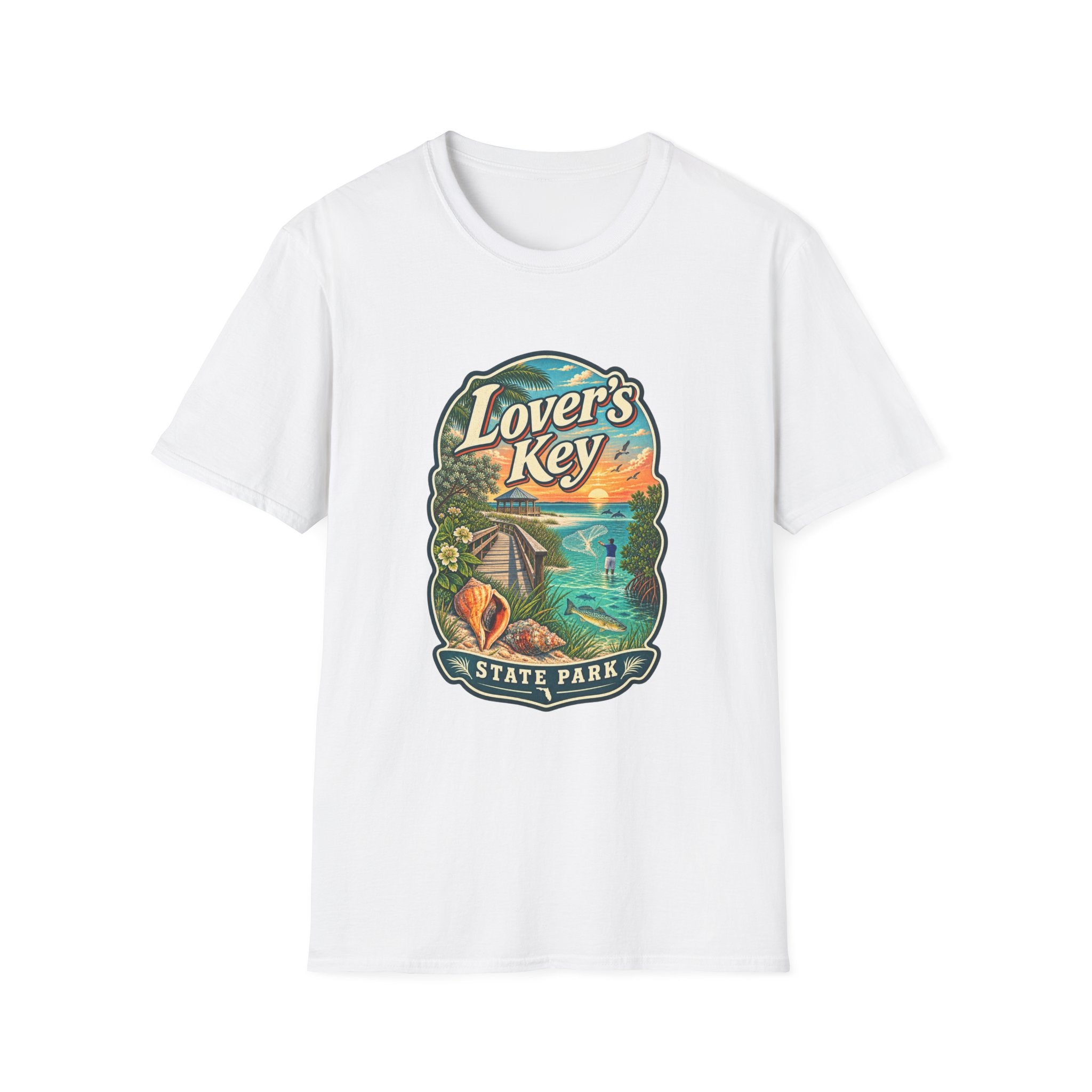 Lovers Key- Retro Tee