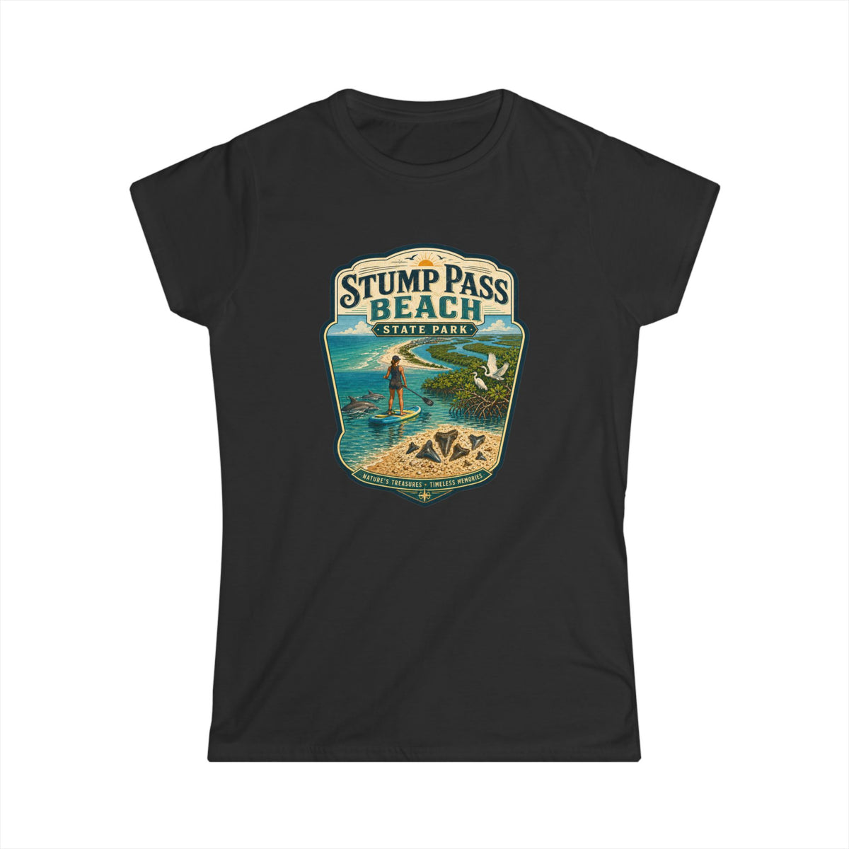 Stump Pass Beach- Vintage Tee