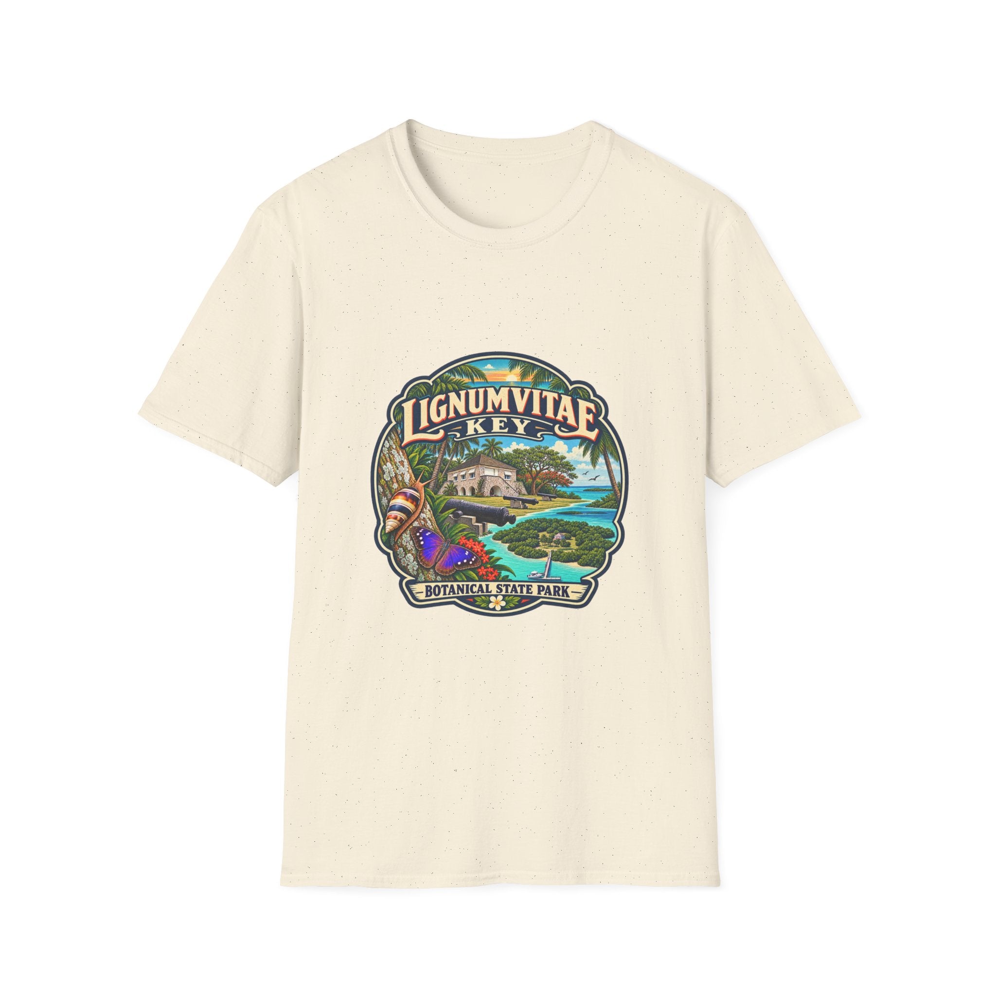 Lignumvitae Key- Retro Tee