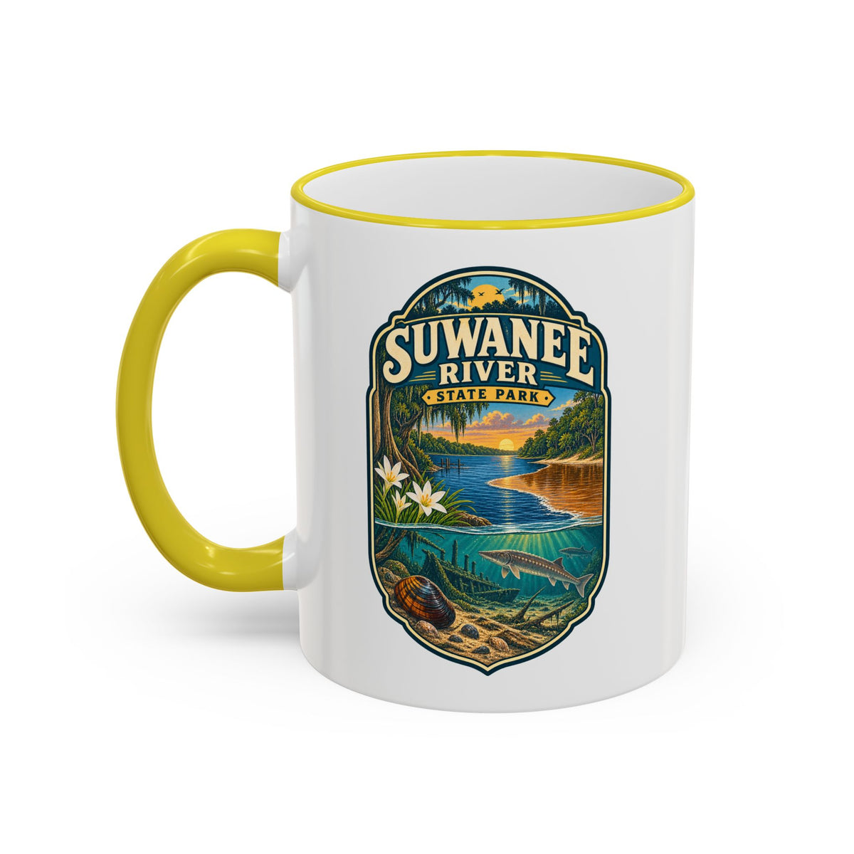 Suwannee River  Accent Rim & Handle 11oz/15oz