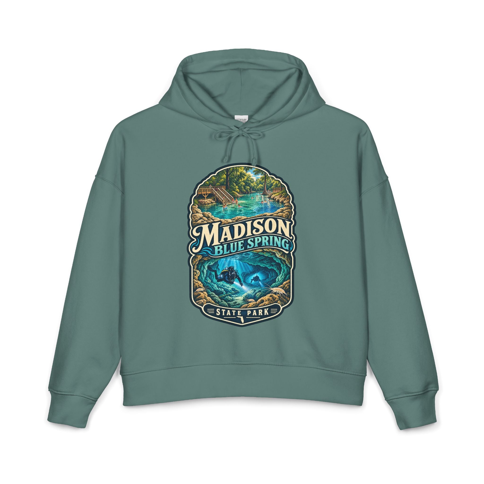 Madison Blue Spring — Vintage Hoodie