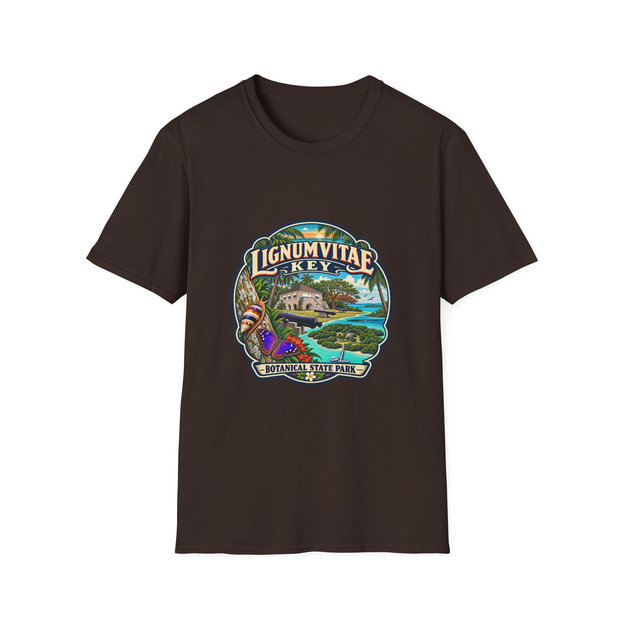 Lignumvitae Key- Retro Tee
