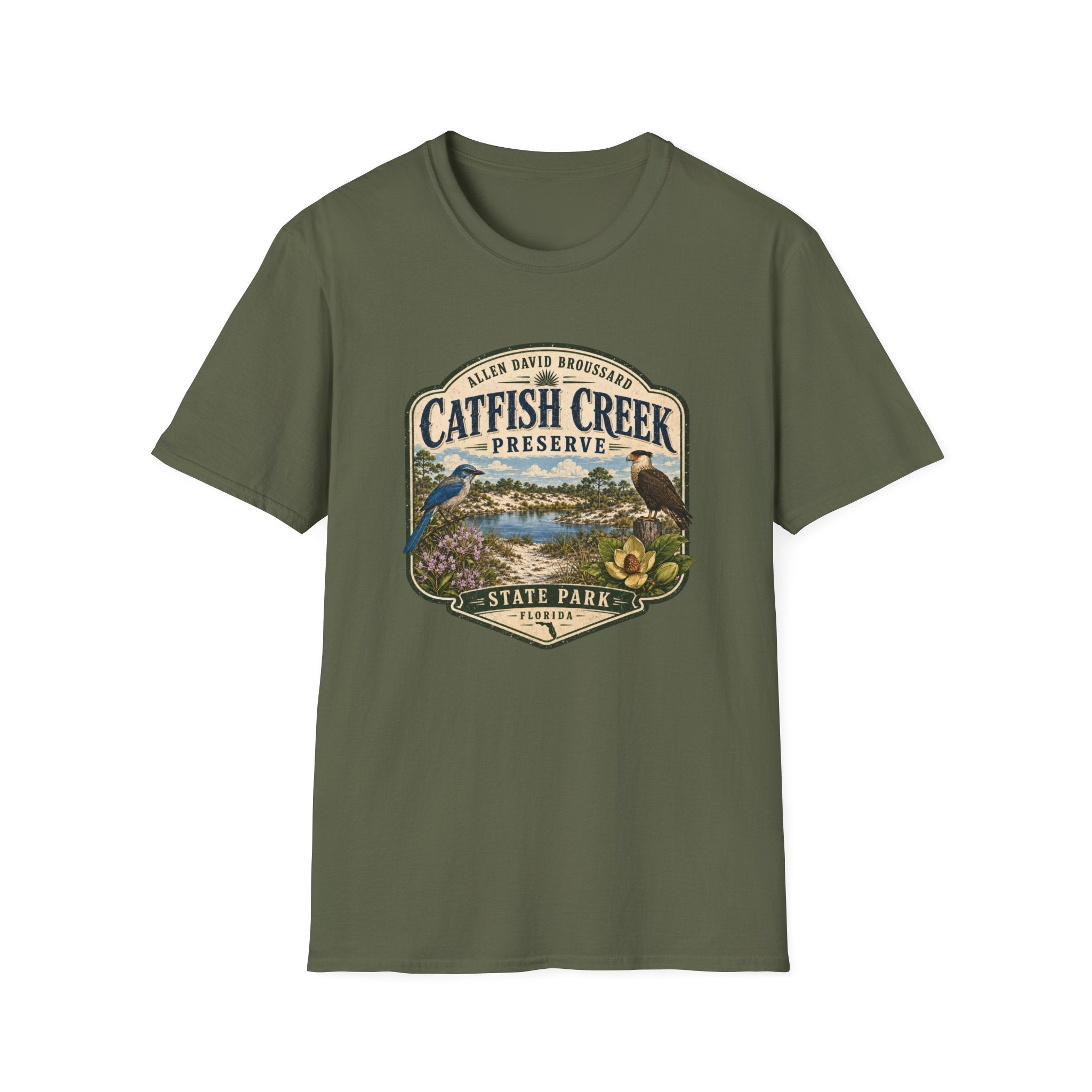 Catfish Creek — Retro Tee