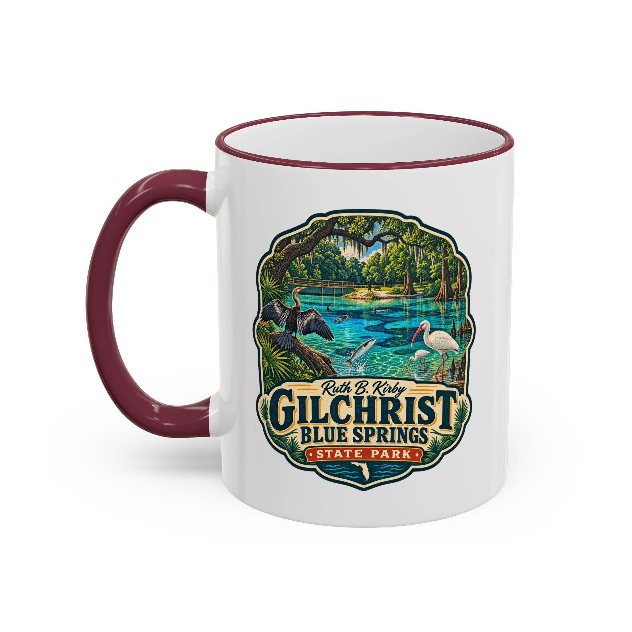 Gilchrist Blue Accent Rim & Handle 11oz/15oz