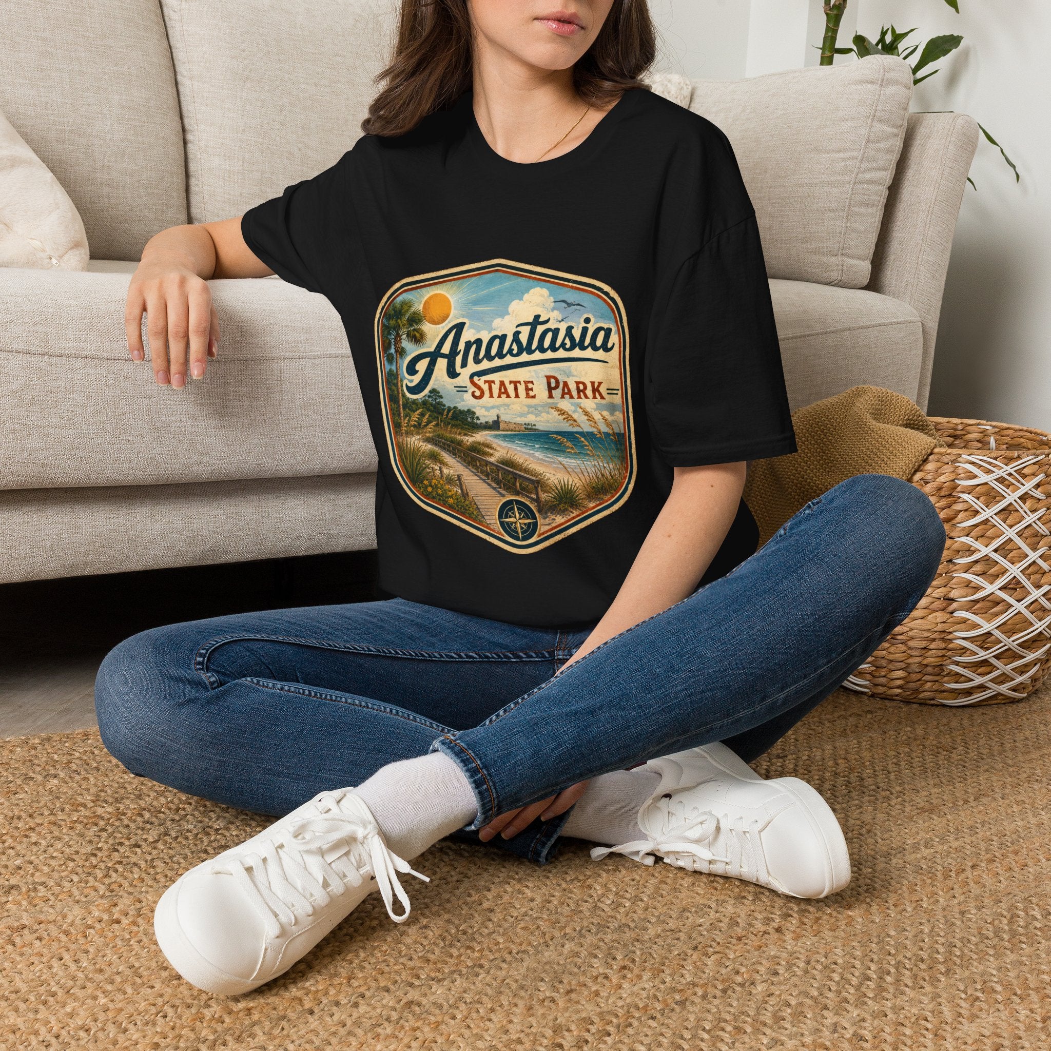 Anastasia State Park — Retro Beach Park Tee