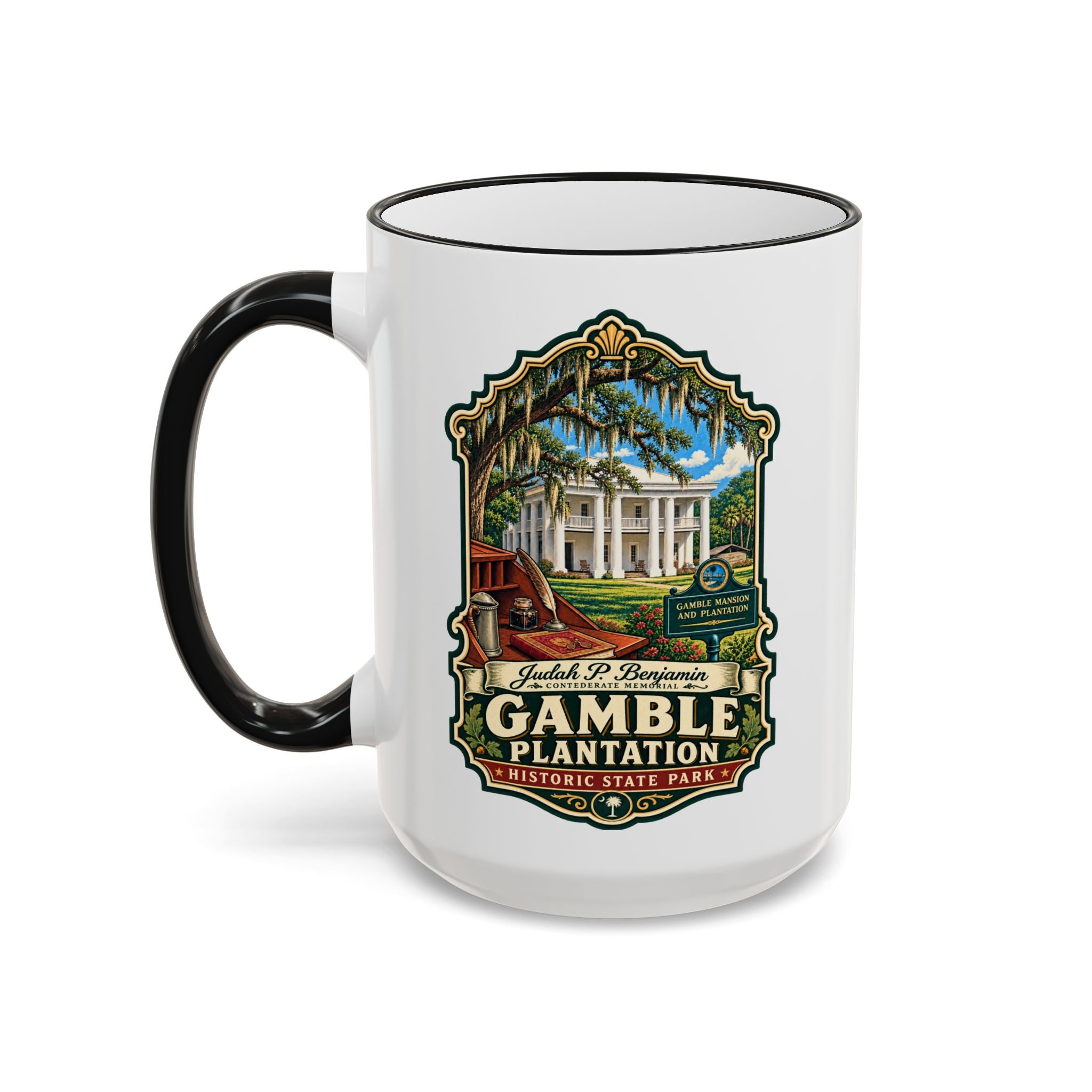 Gamble Plantation Accent Rim & Handle 11oz/15oz