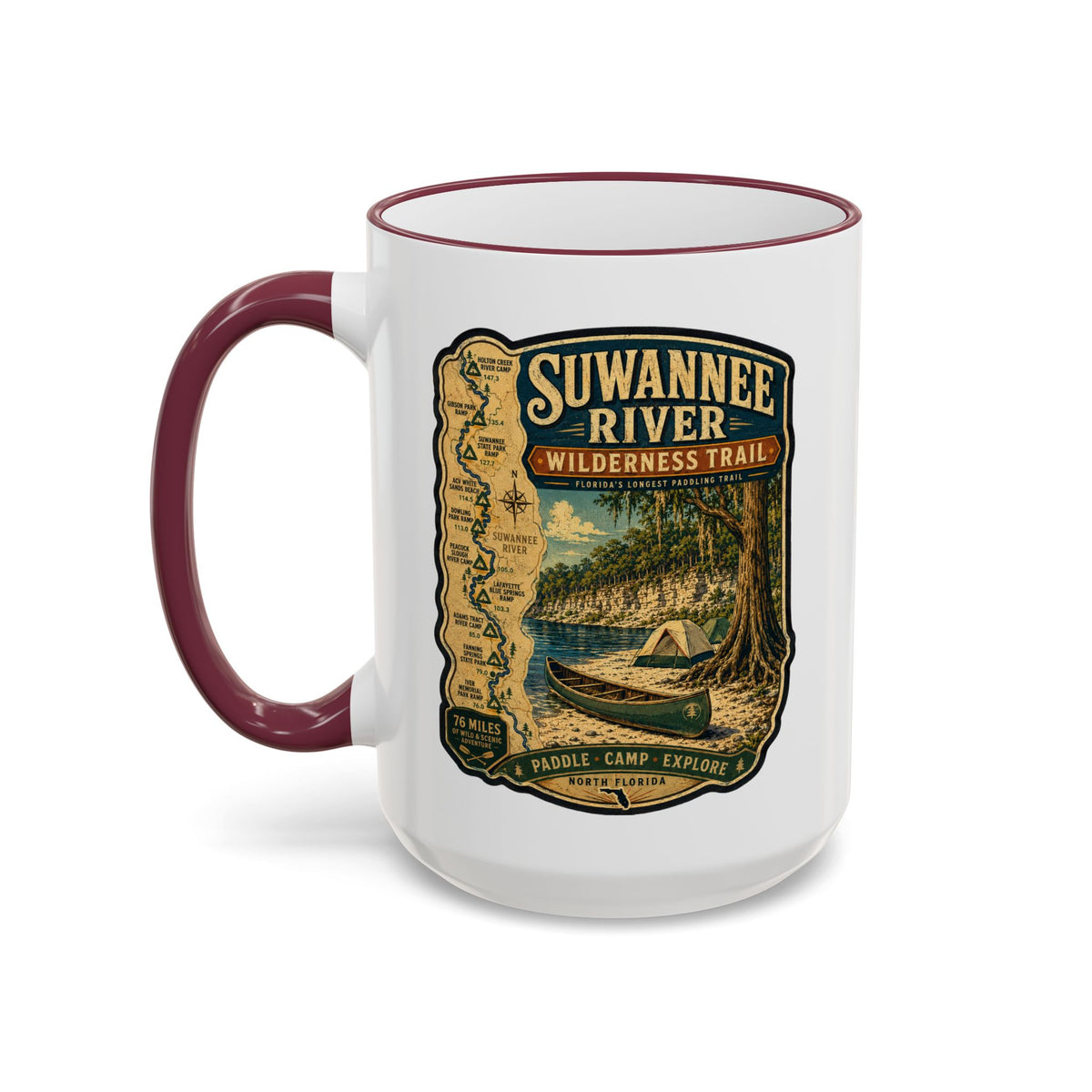 Suwannee River Wilderness Trail Accent Rim & Handle 11oz/15oz