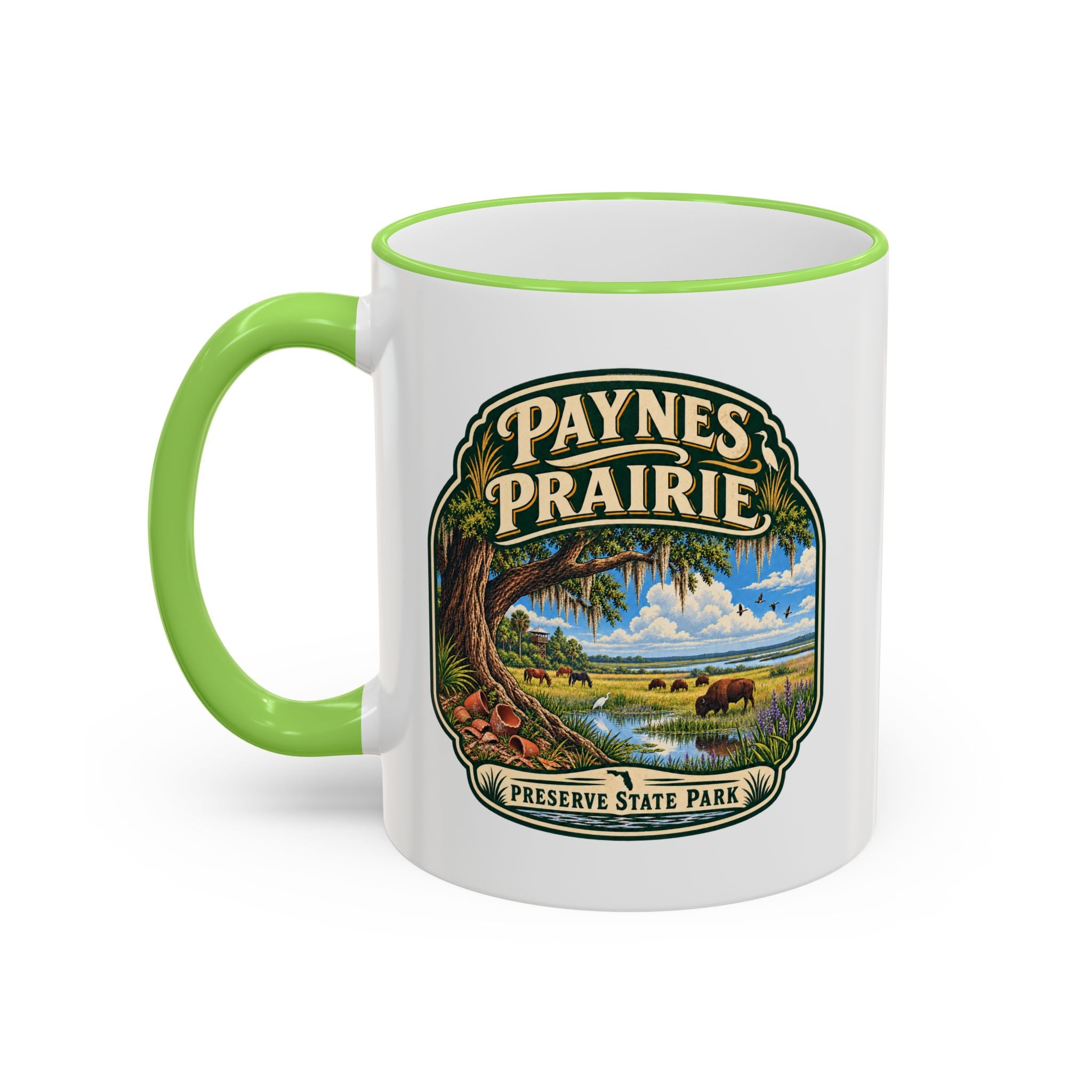 Paynes Prairie Accent Rim & Handle 11oz/15oz