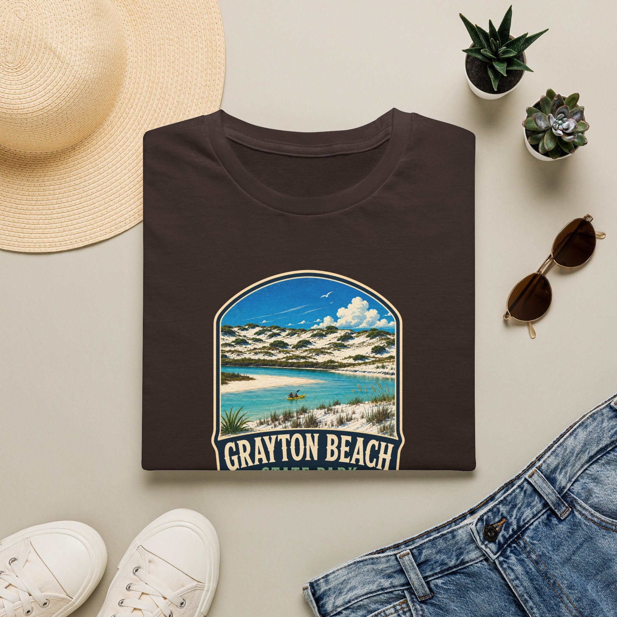 Grayton Beach — Retro Tee