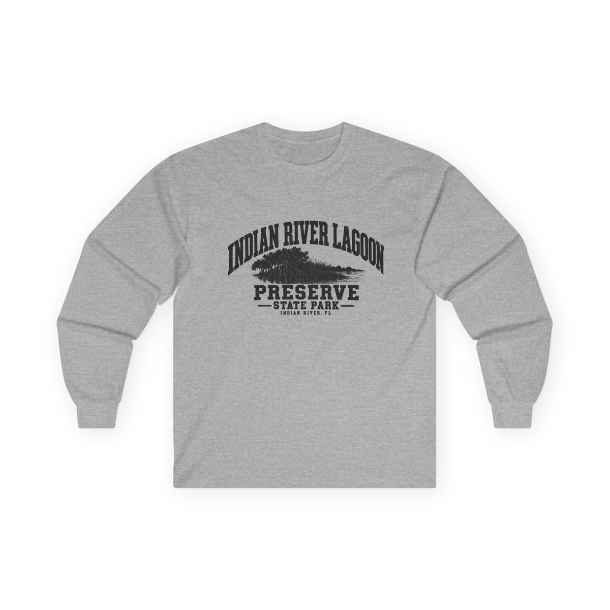 Indian River Lagoon Preserve State Park Logo- Long Sleeve Tee