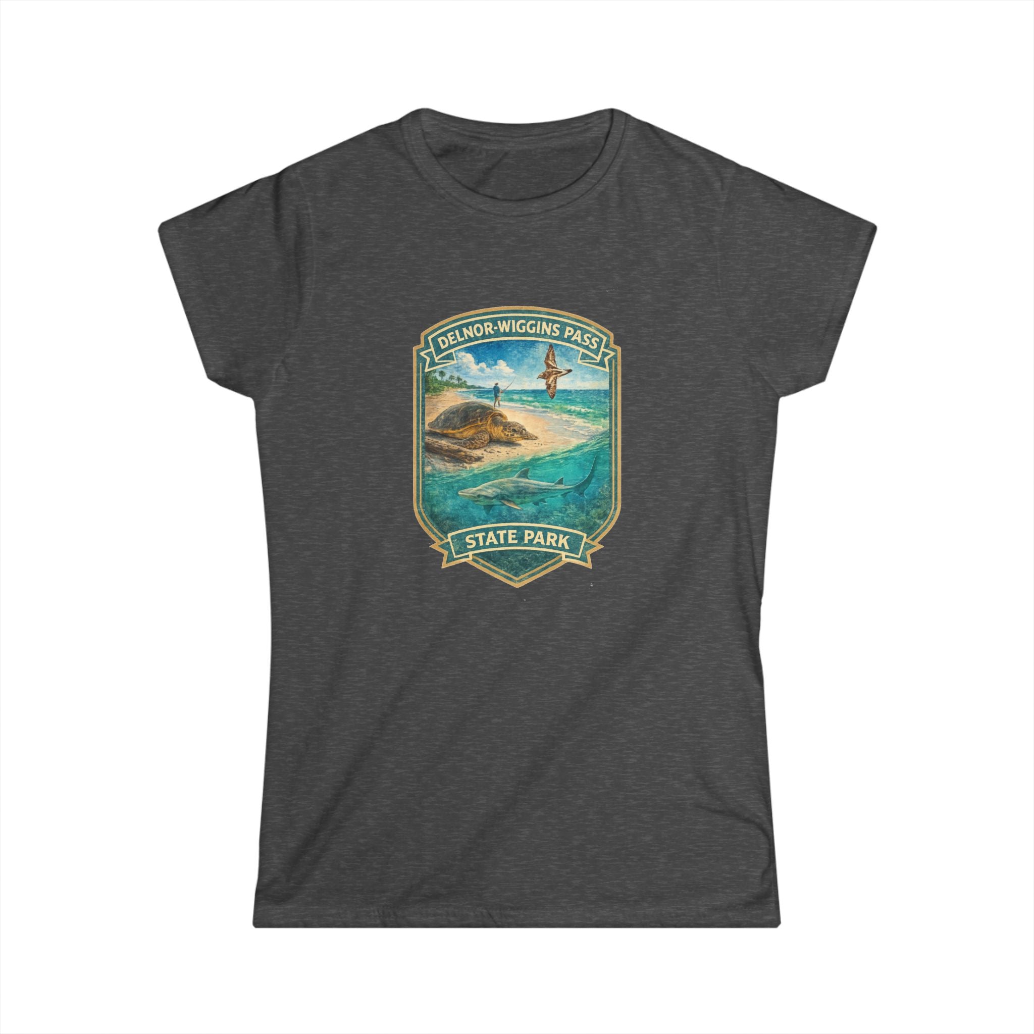Delnor-Wiggins Pass- Vintage Tee