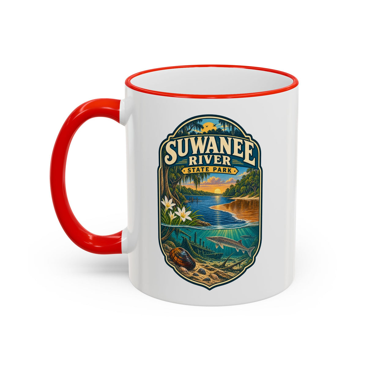 Suwannee River  Accent Rim & Handle 11oz/15oz