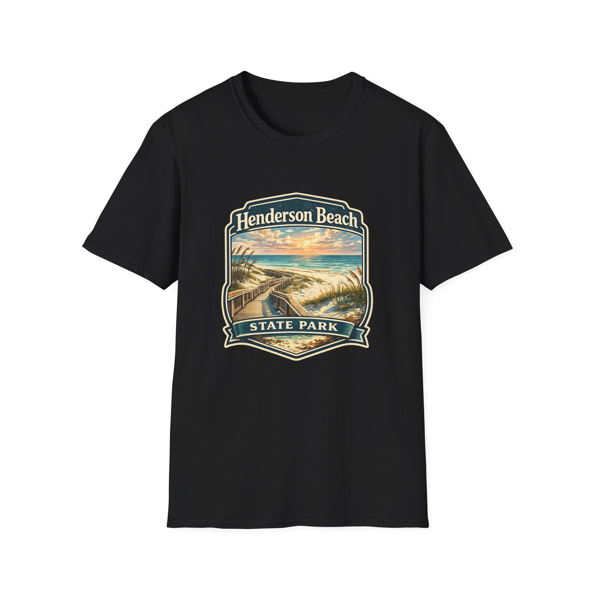 Henderson Beach- Retro Tee