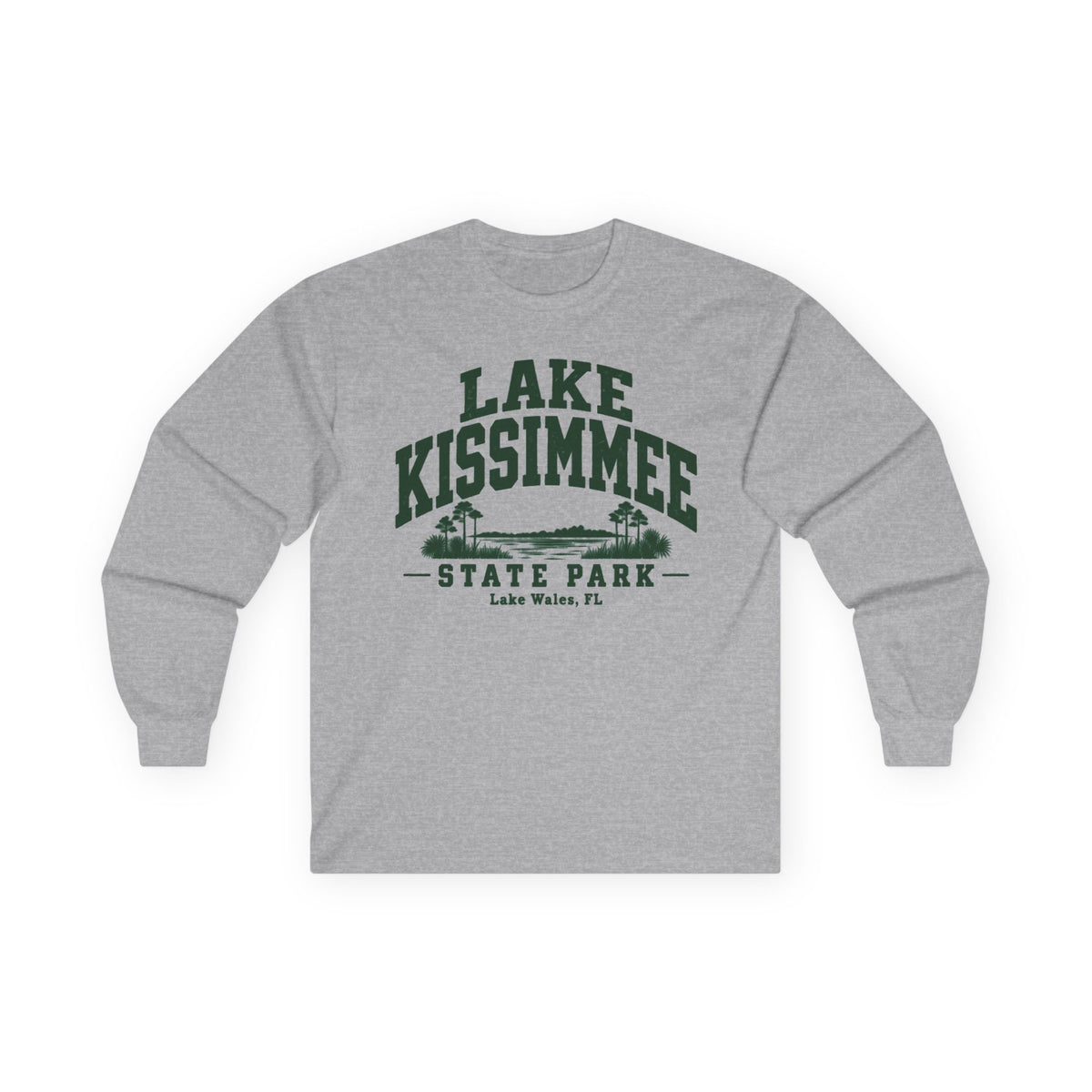 Lake Kissimmee State Park Logo- Long Sleeve Tee