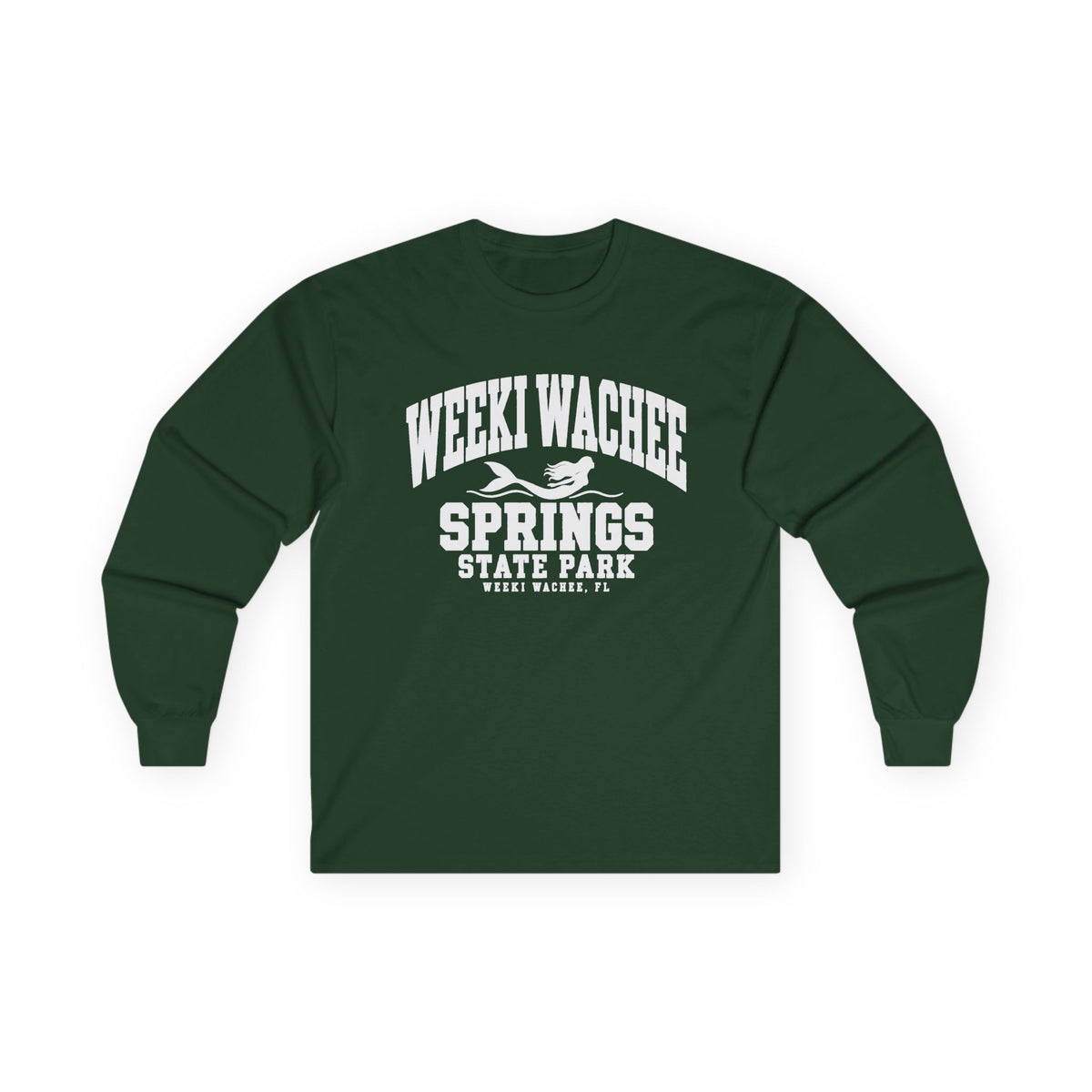 Weeki Wachee State Park Emblem- Long Sleeve Tee