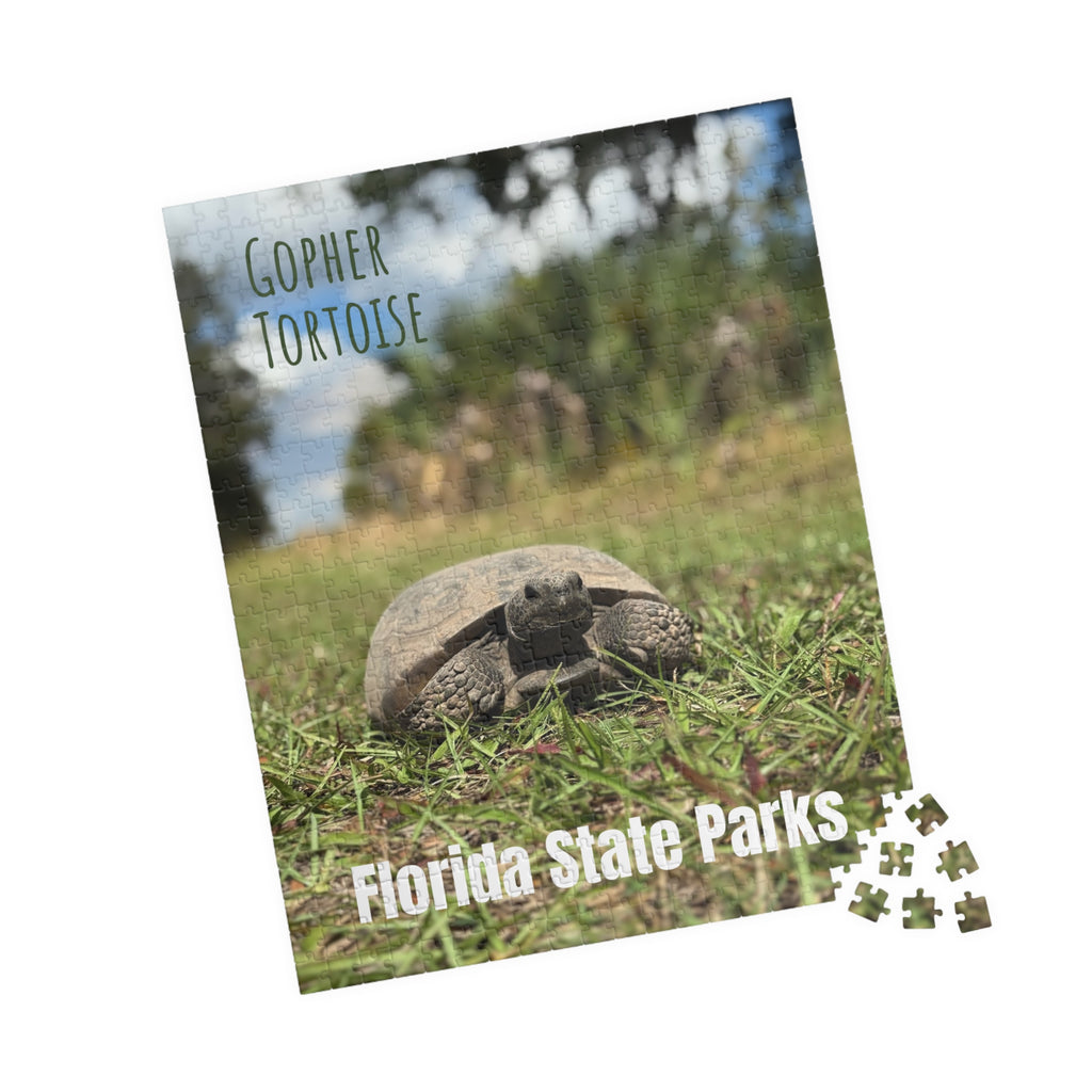 Gopher Tortoise Puzzle - Customizable 520/1014-Pieces
