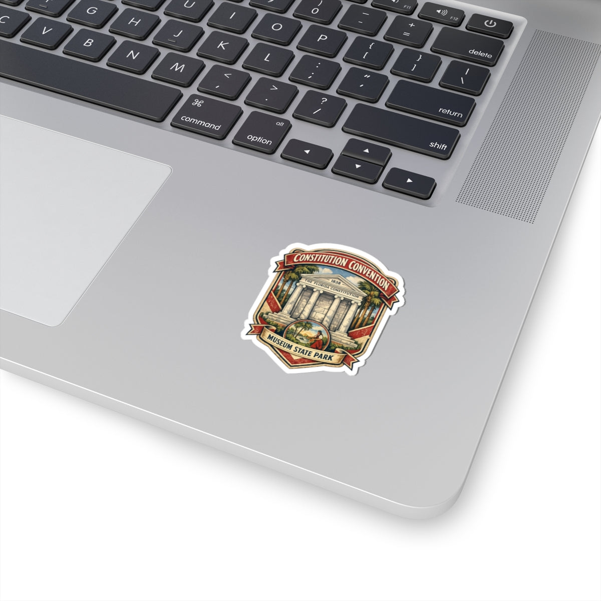 Constitution Convention Museum State Park Sticker – Vintage Florida Landmark Kiss-Cut Sticker