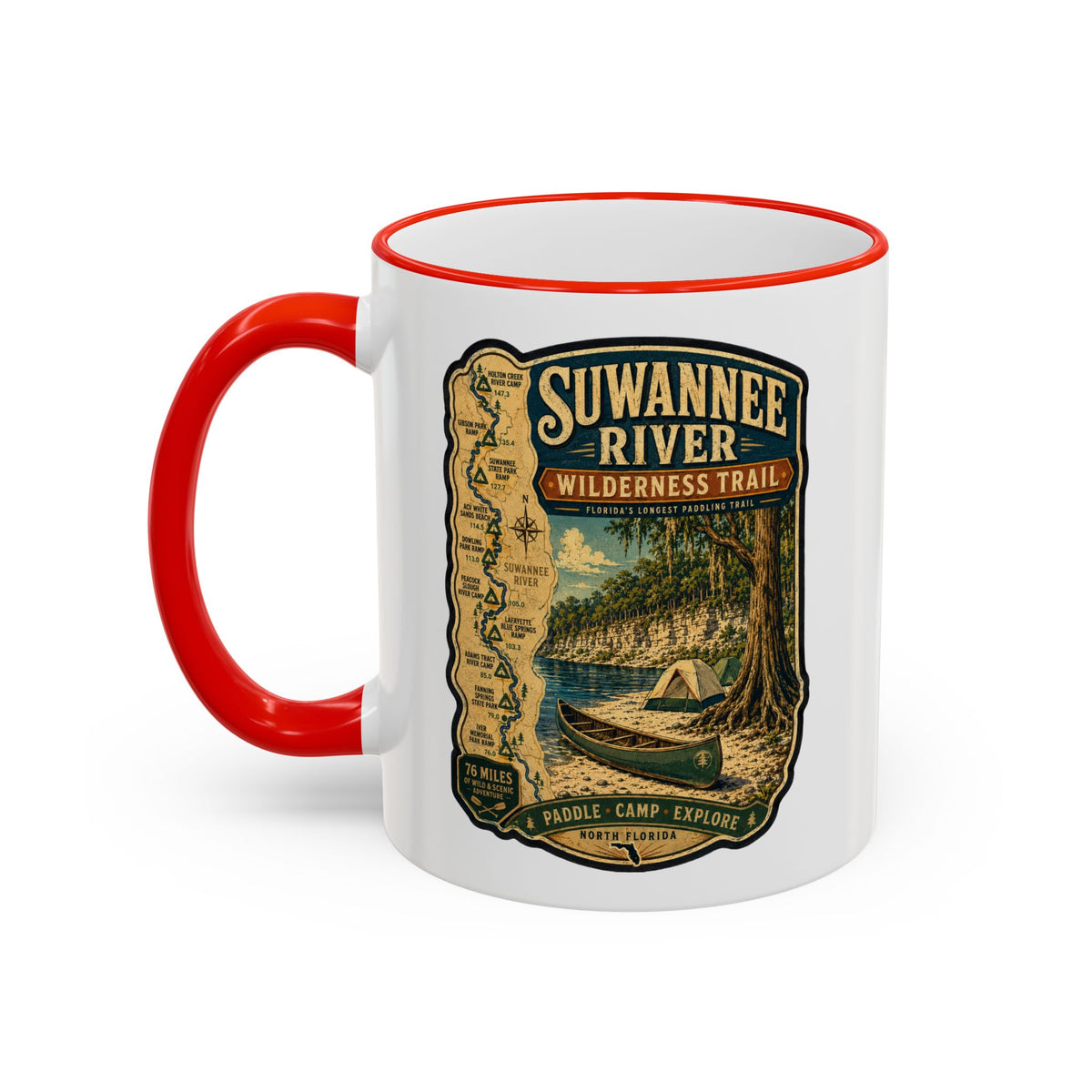 Suwannee River Wilderness Trail Accent Rim & Handle 11oz/15oz