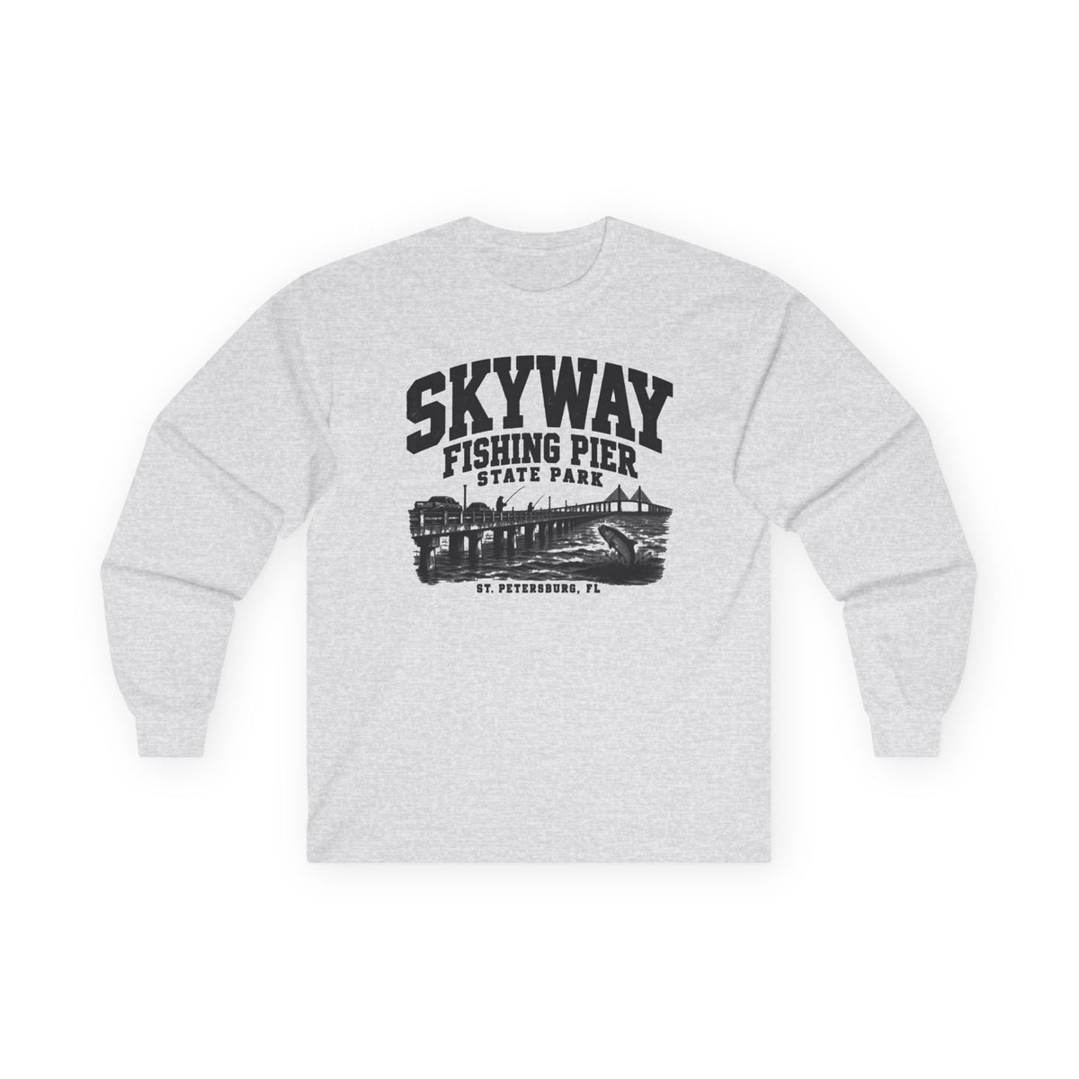 Skyway Fishing Pier State Park- Long Sleeve Tee