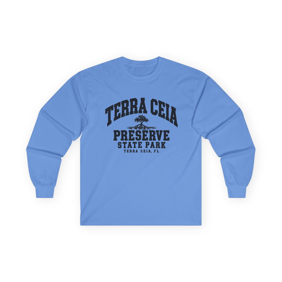Terra Ceia Preserve State Park Official Logo- Long Sleeve Tee