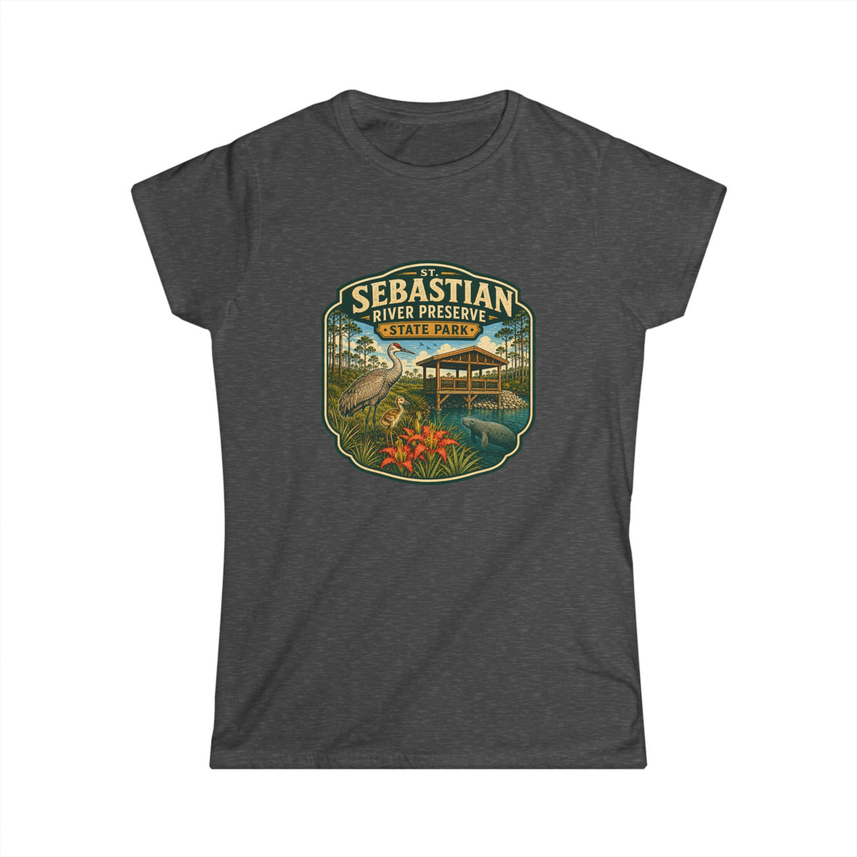 St. Sebastian River- Vintage Tee
