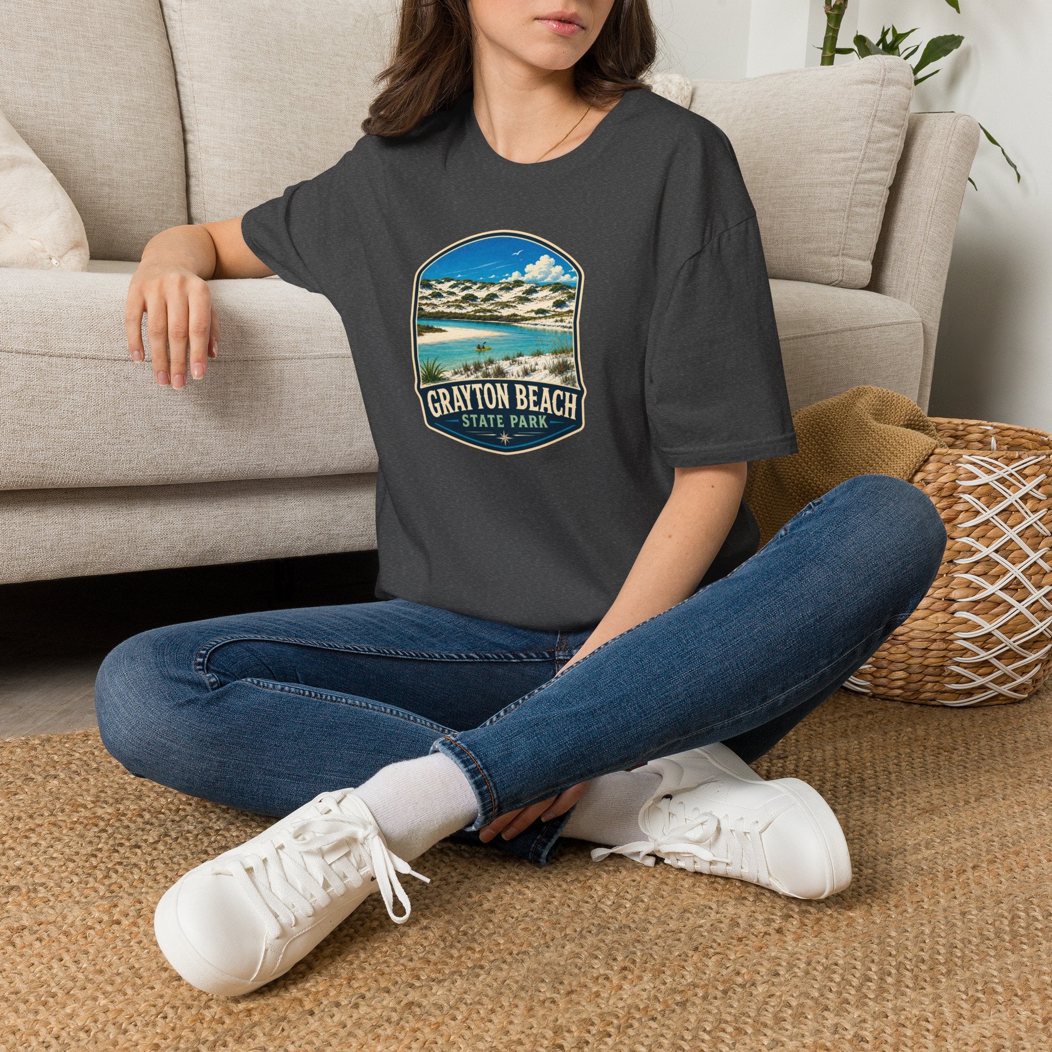 Grayton Beach — Retro Tee