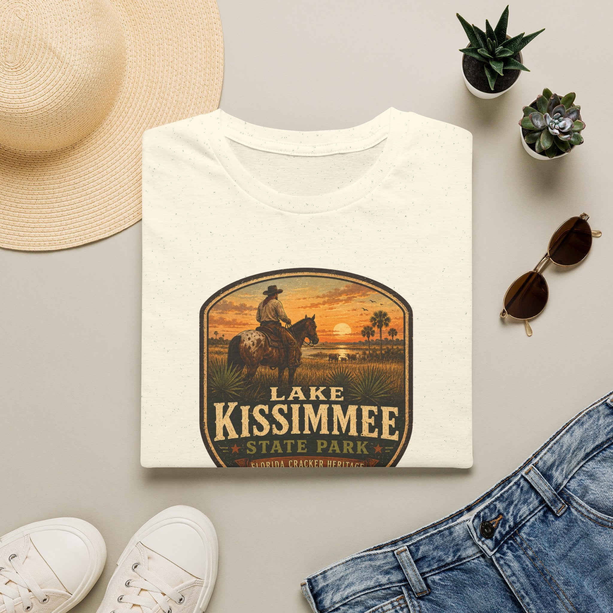 Lake Kissimmee — Retro Tee