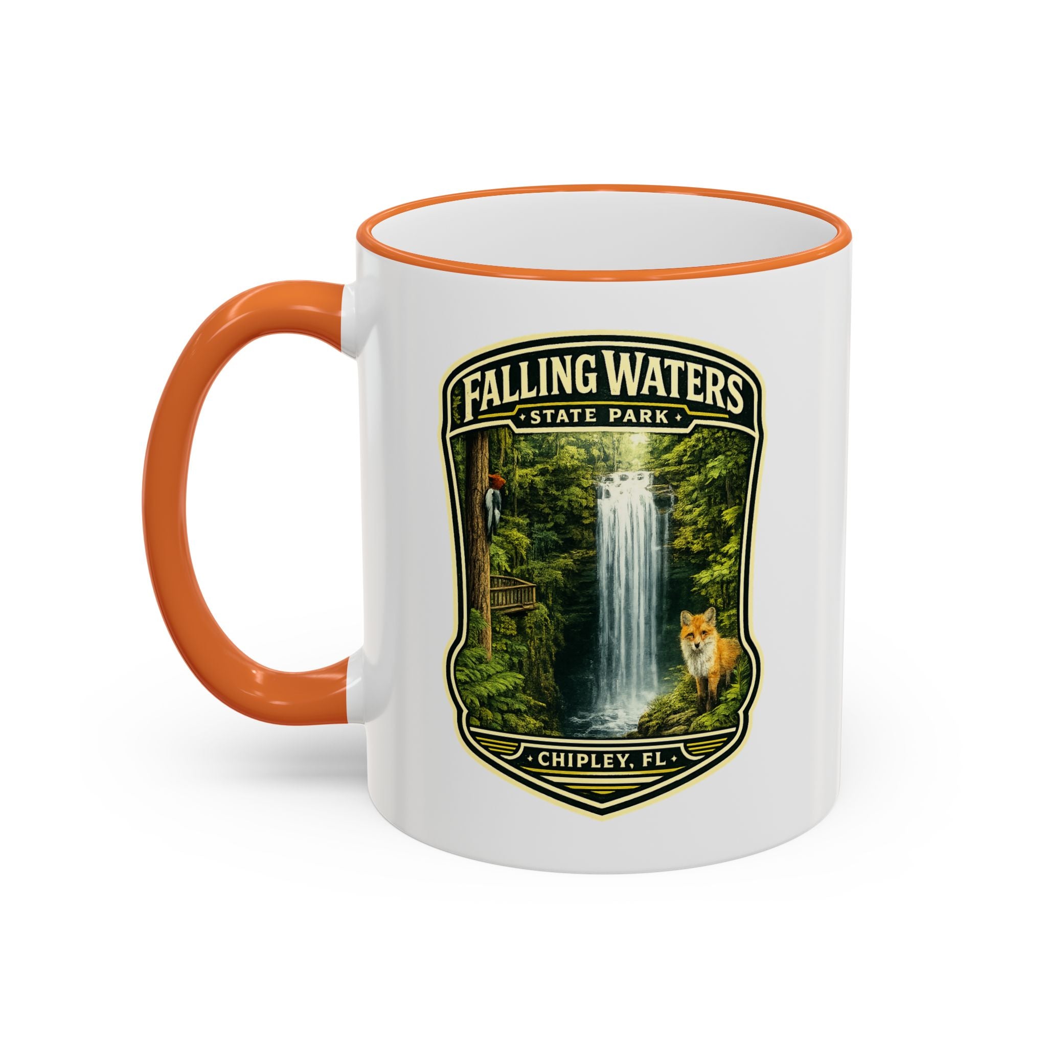 Falling Waters Accent Rim & Handle 11oz/15oz