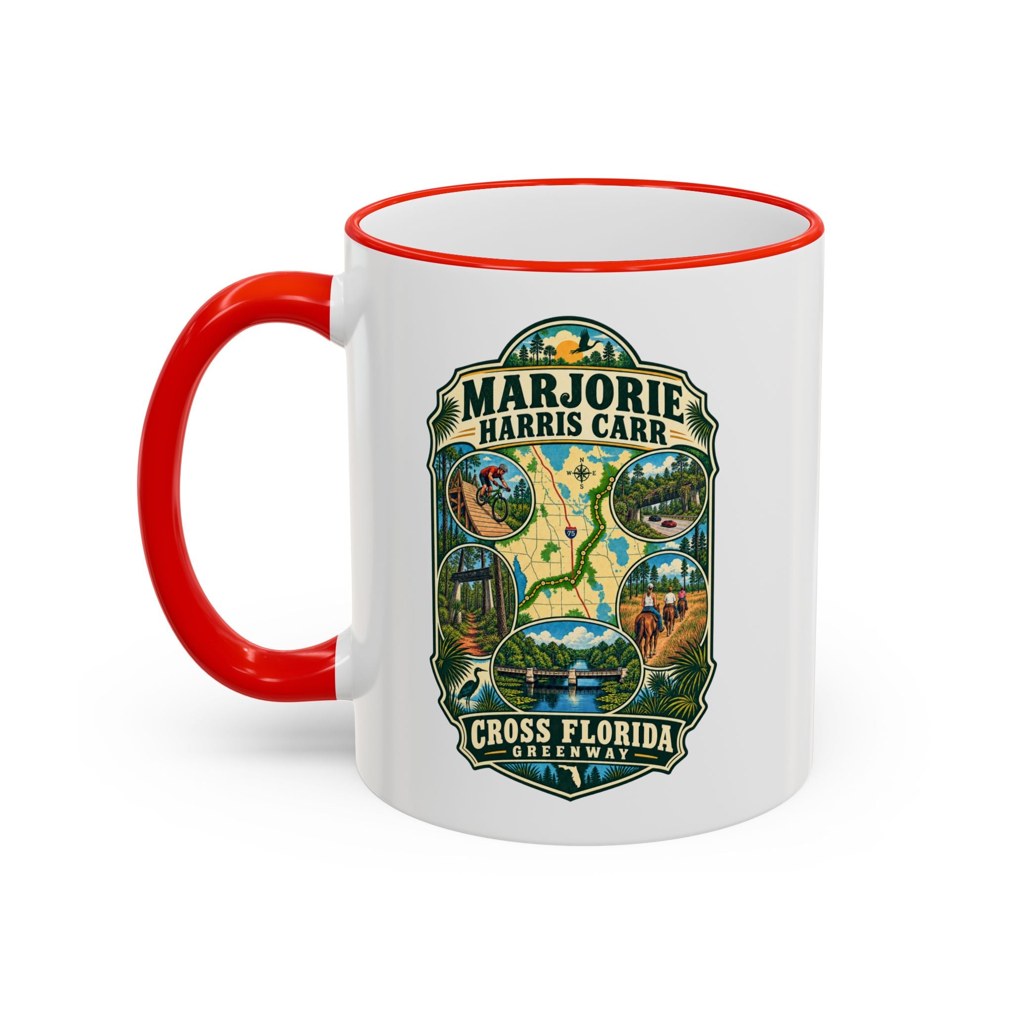 Marjorie Harris Carr Greenway Accent Rim & Handle 11oz/15oz