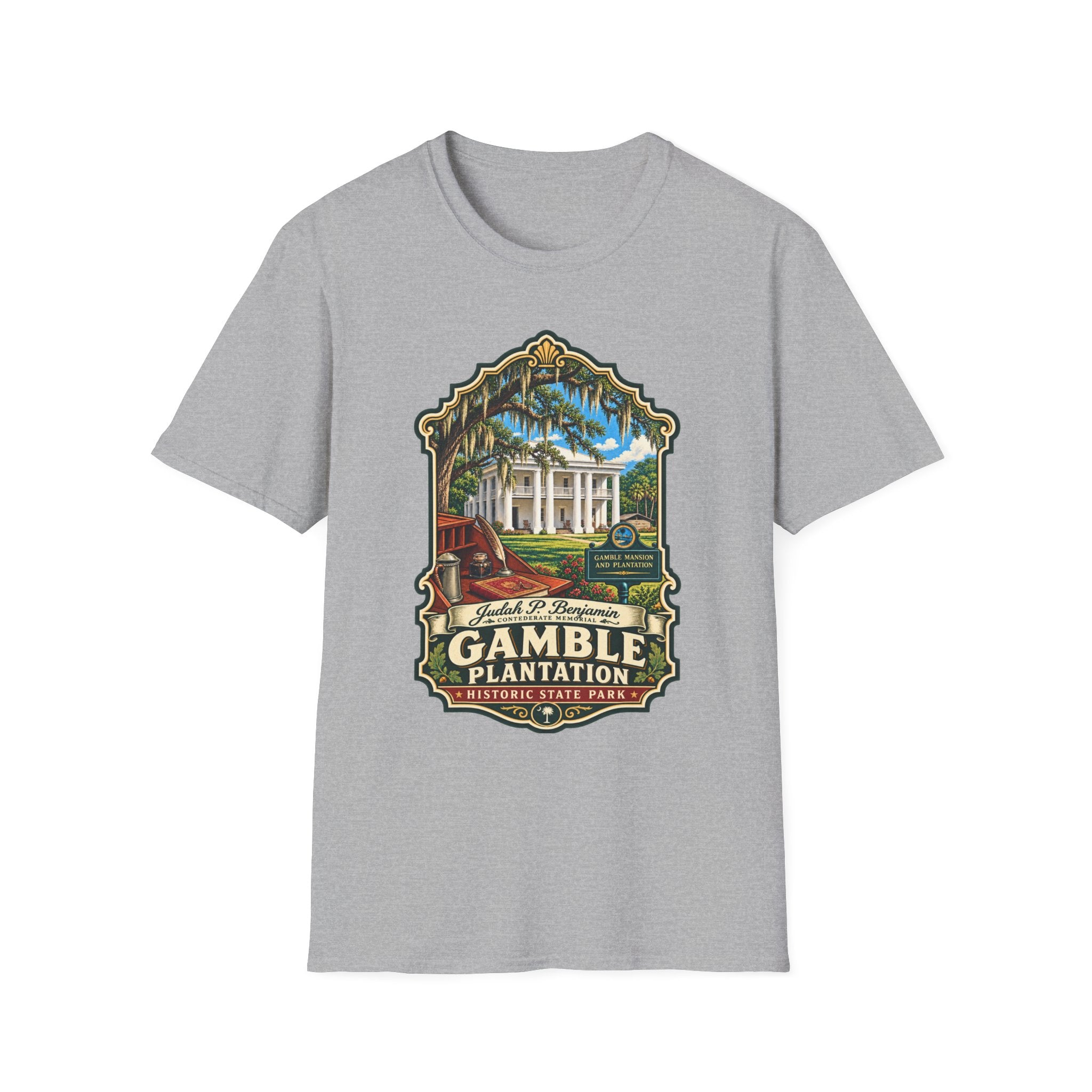 Gamble Plantation- Retro Tee
