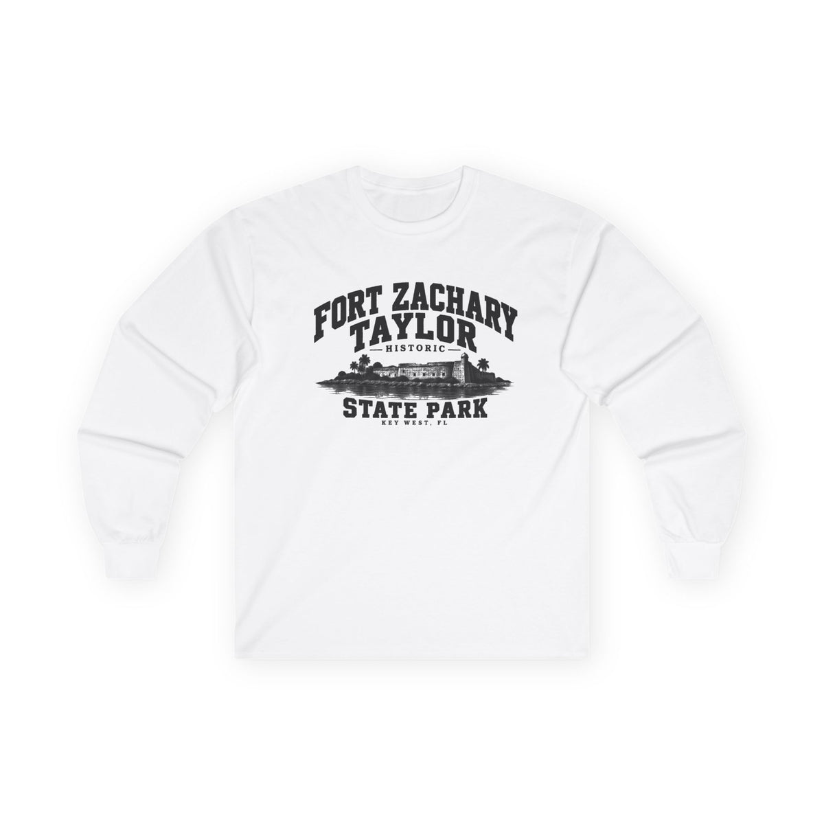 Fort Zachary Taylor Historic State Park Logo- Long Sleeve Tee