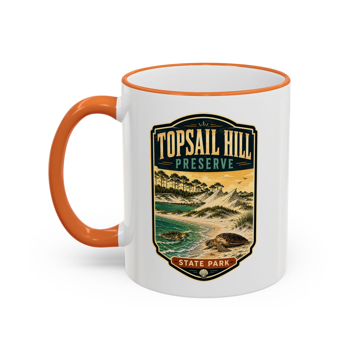 Topsail Hill — Accent Rim & Handle 11oz/15oz