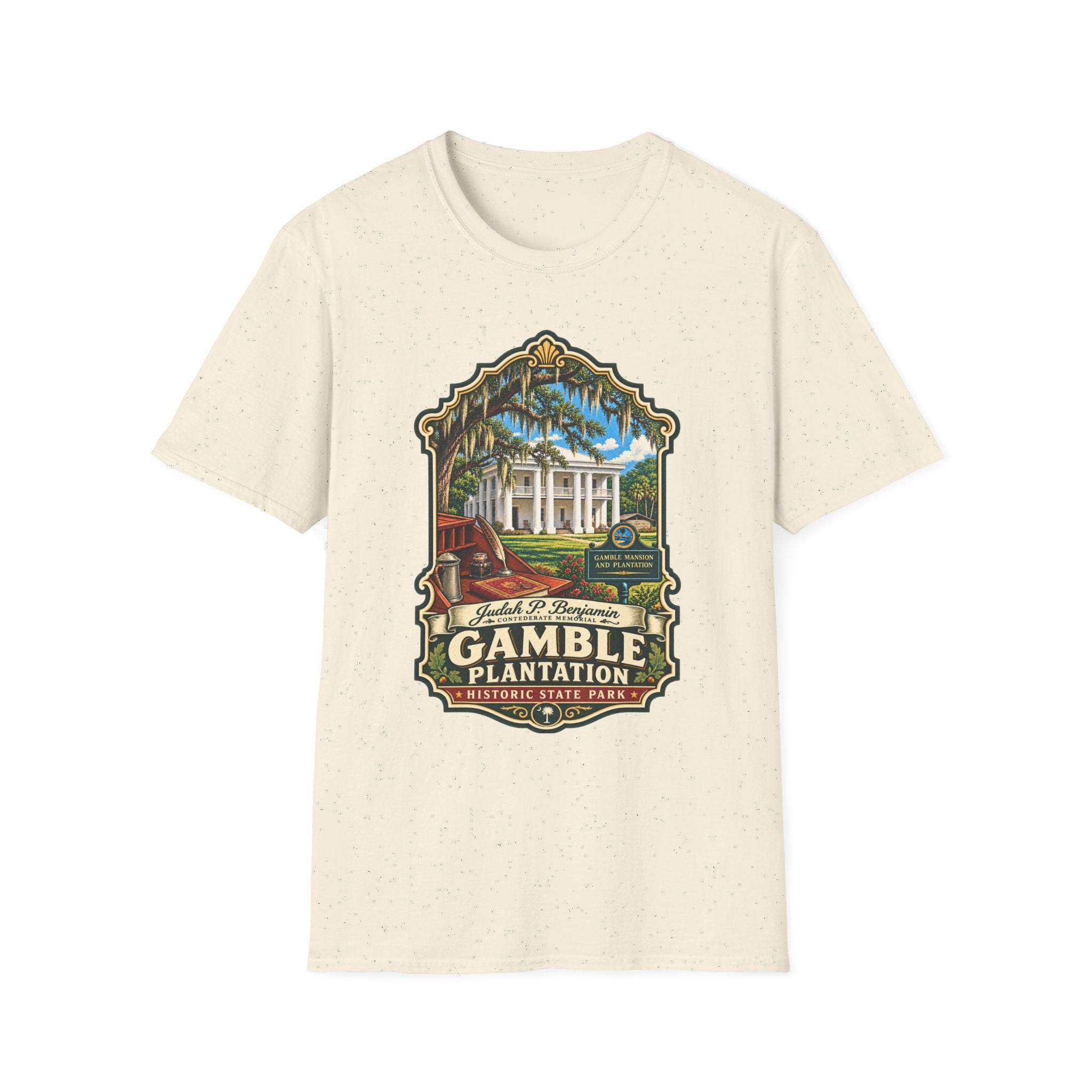 Gamble Plantation- Retro Tee
