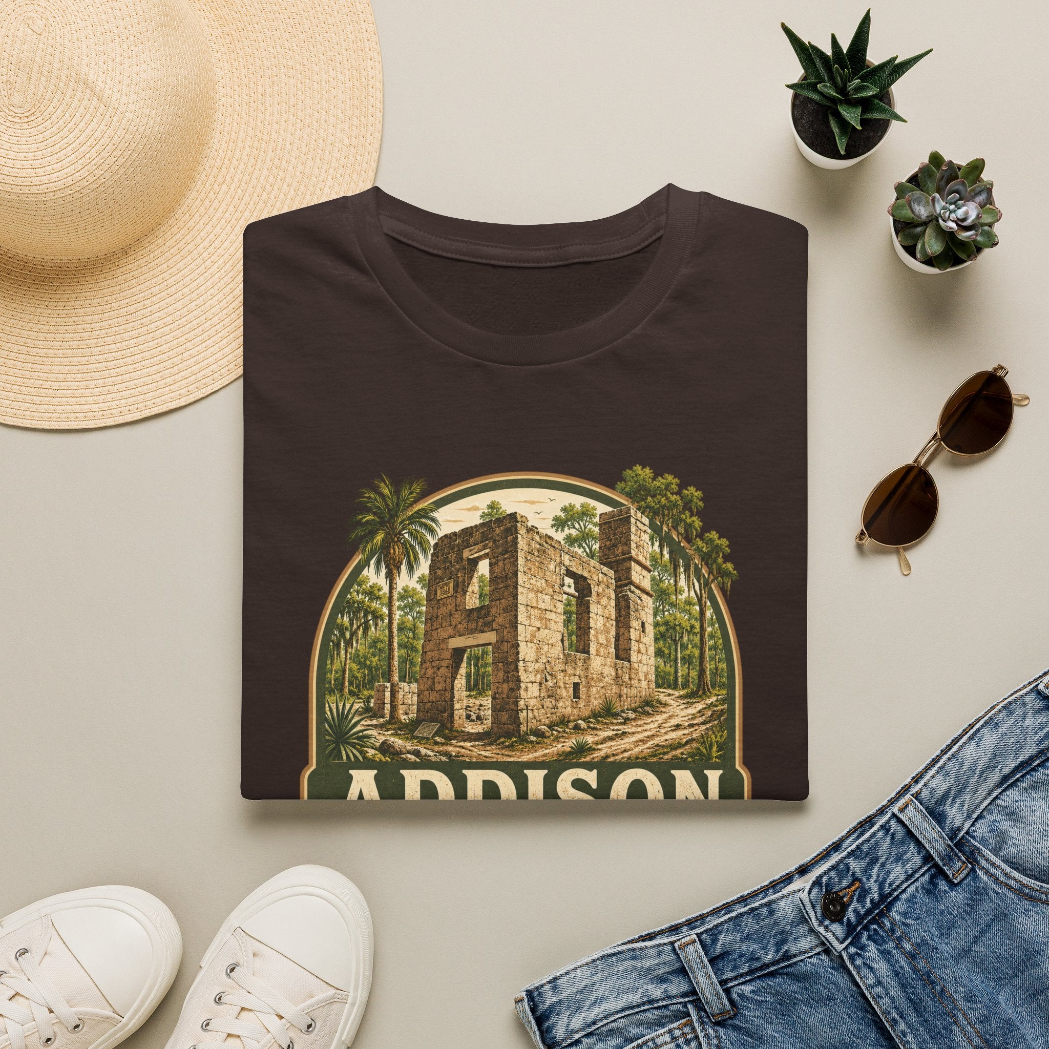 Addison Blockhouse — Retro Tee