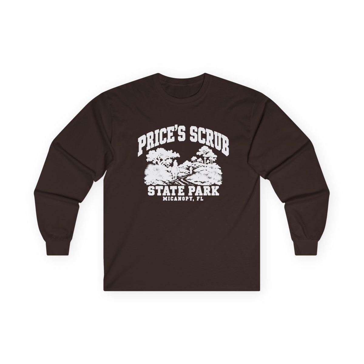 Price's Scrub State Park Vintage Emblem- Long Sleeve Tee
