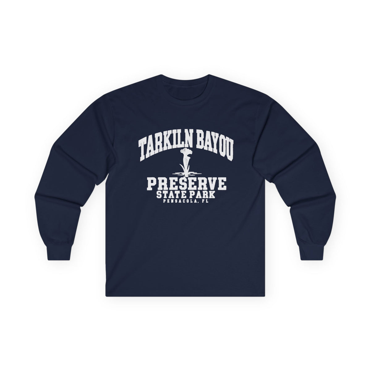 Tarkiln Bayou Preserve State Park Logo- Long Sleeve Tee
