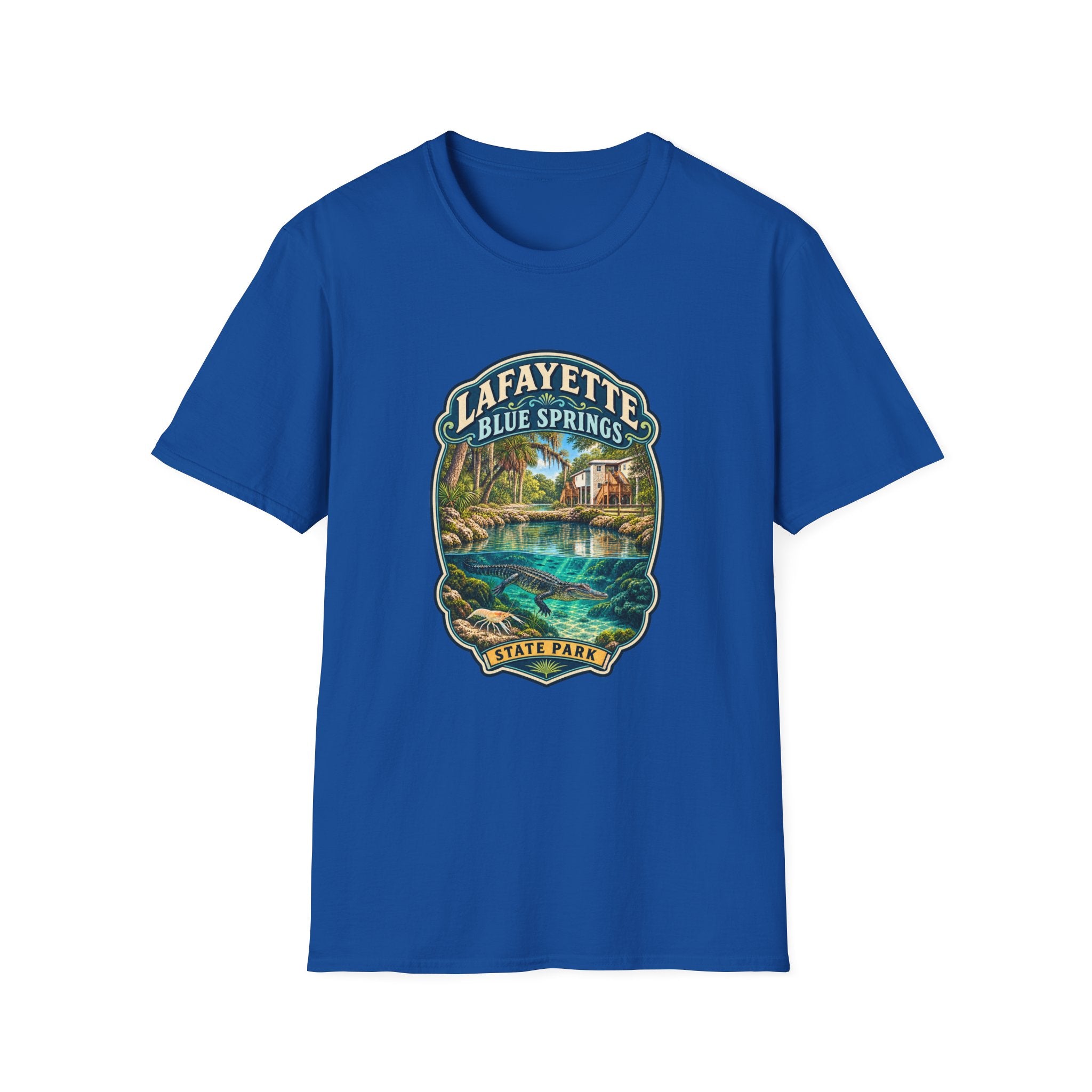 Lafayette Blue Springs- Retro Tee