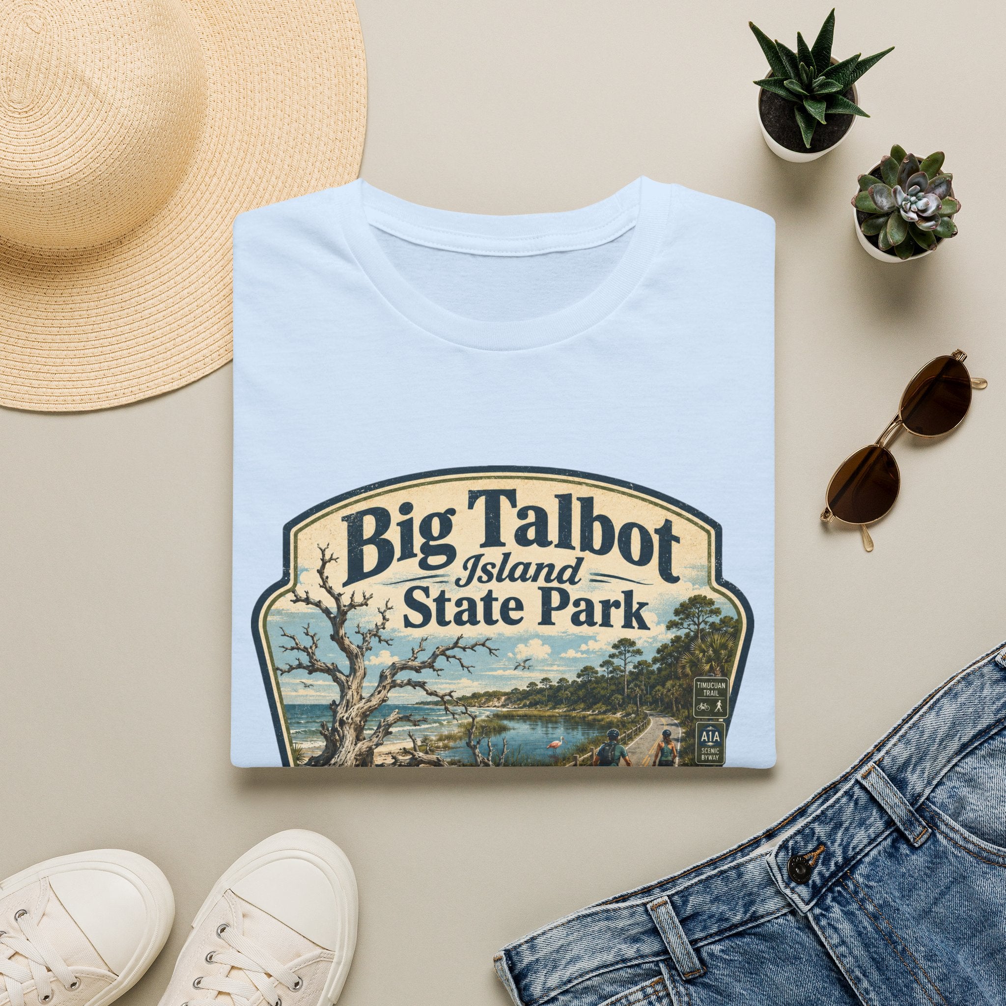 Big Talbot Island - Retro Tee