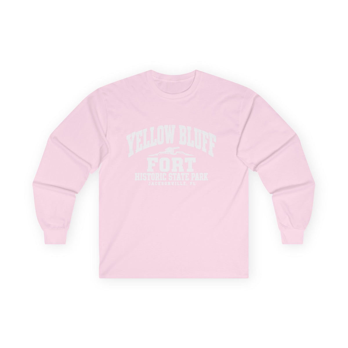 Yellowbluff Fort Historic State Park Logo- Long Sleeve Tee