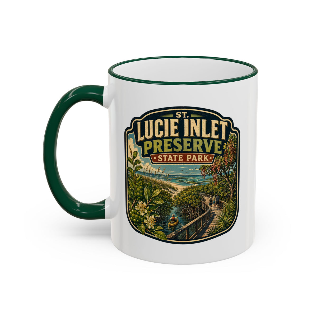 St. Lucie Inlet — Accent Rim & Handle 11oz/15oz