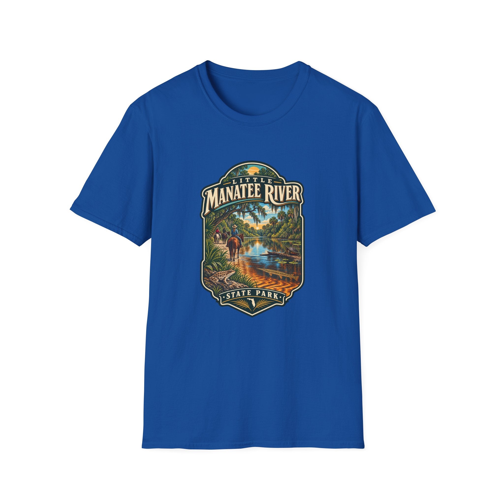 Little Manatee River- Retro Tee